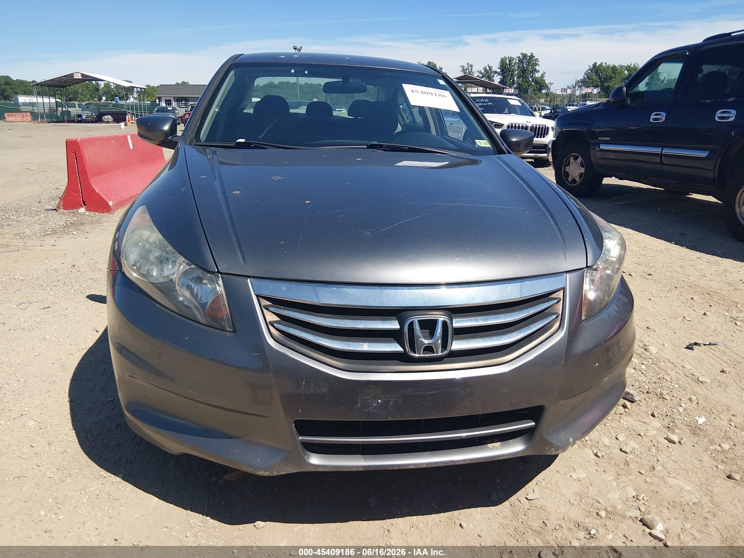 2012 Honda Accord 2.4 Lx Gray vin: 1HGCP2F32CA154005