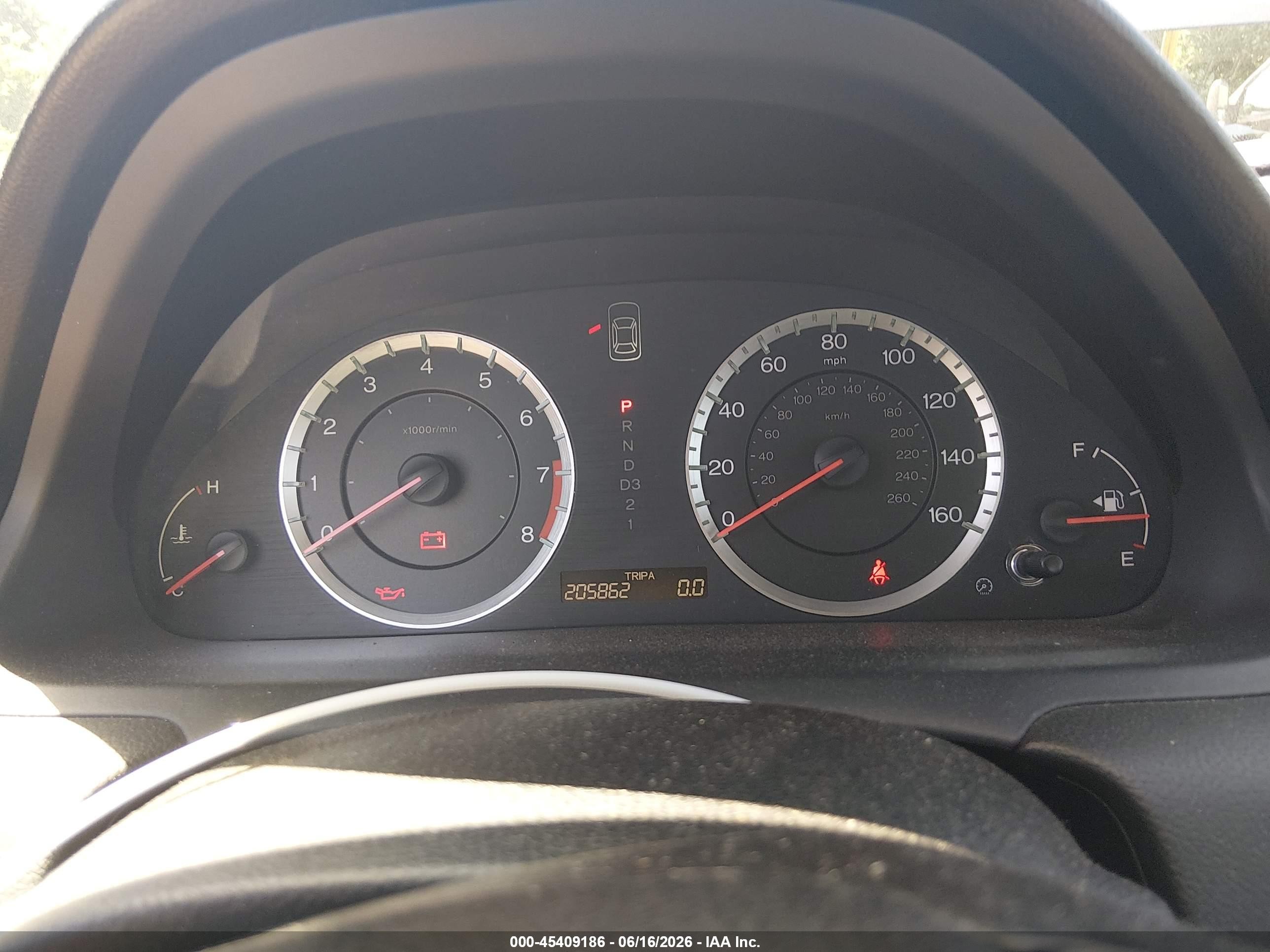 2012 Honda Accord 2.4 Lx Gray vin: 1HGCP2F32CA154005