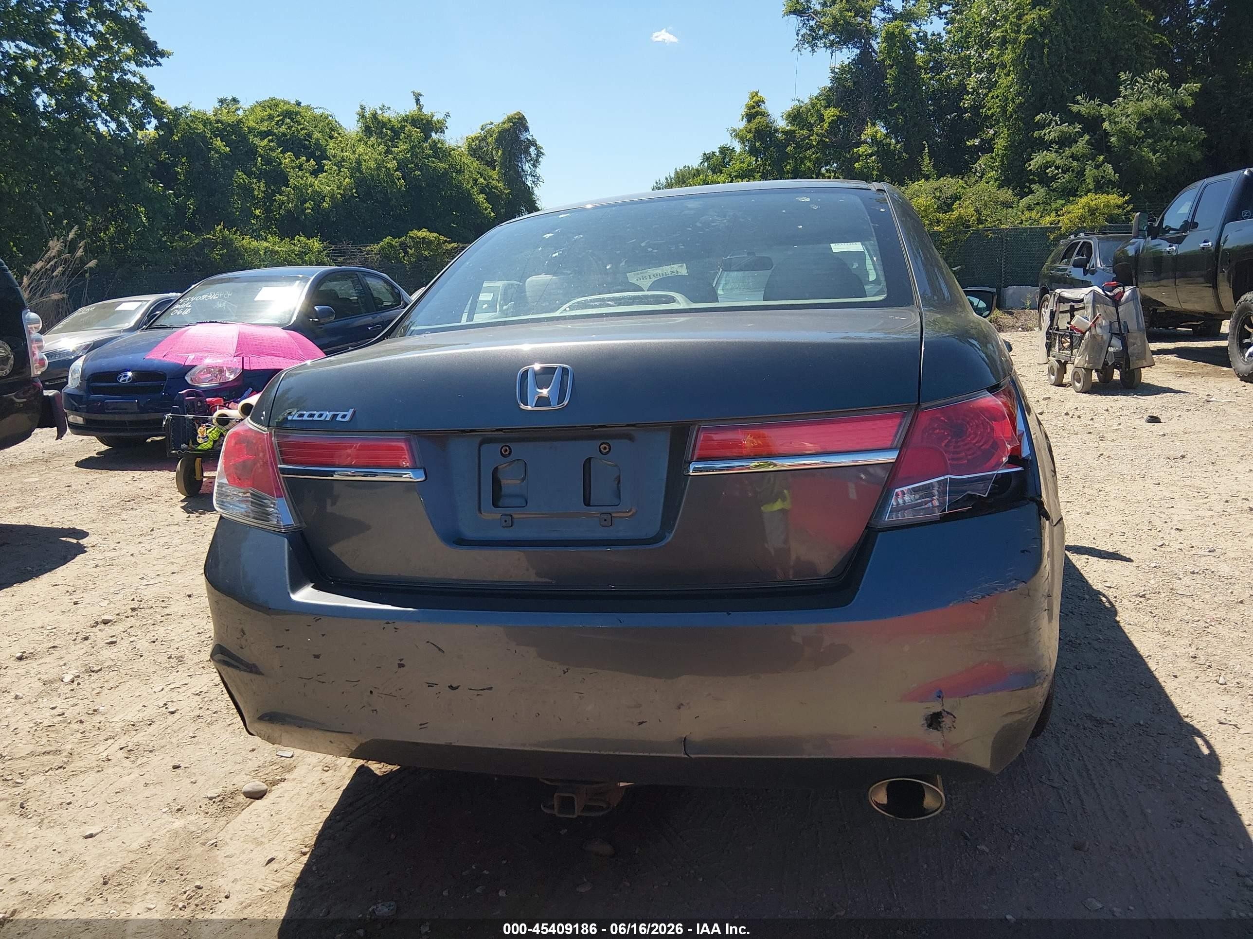 2012 Honda Accord 2.4 Lx Gray vin: 1HGCP2F32CA154005