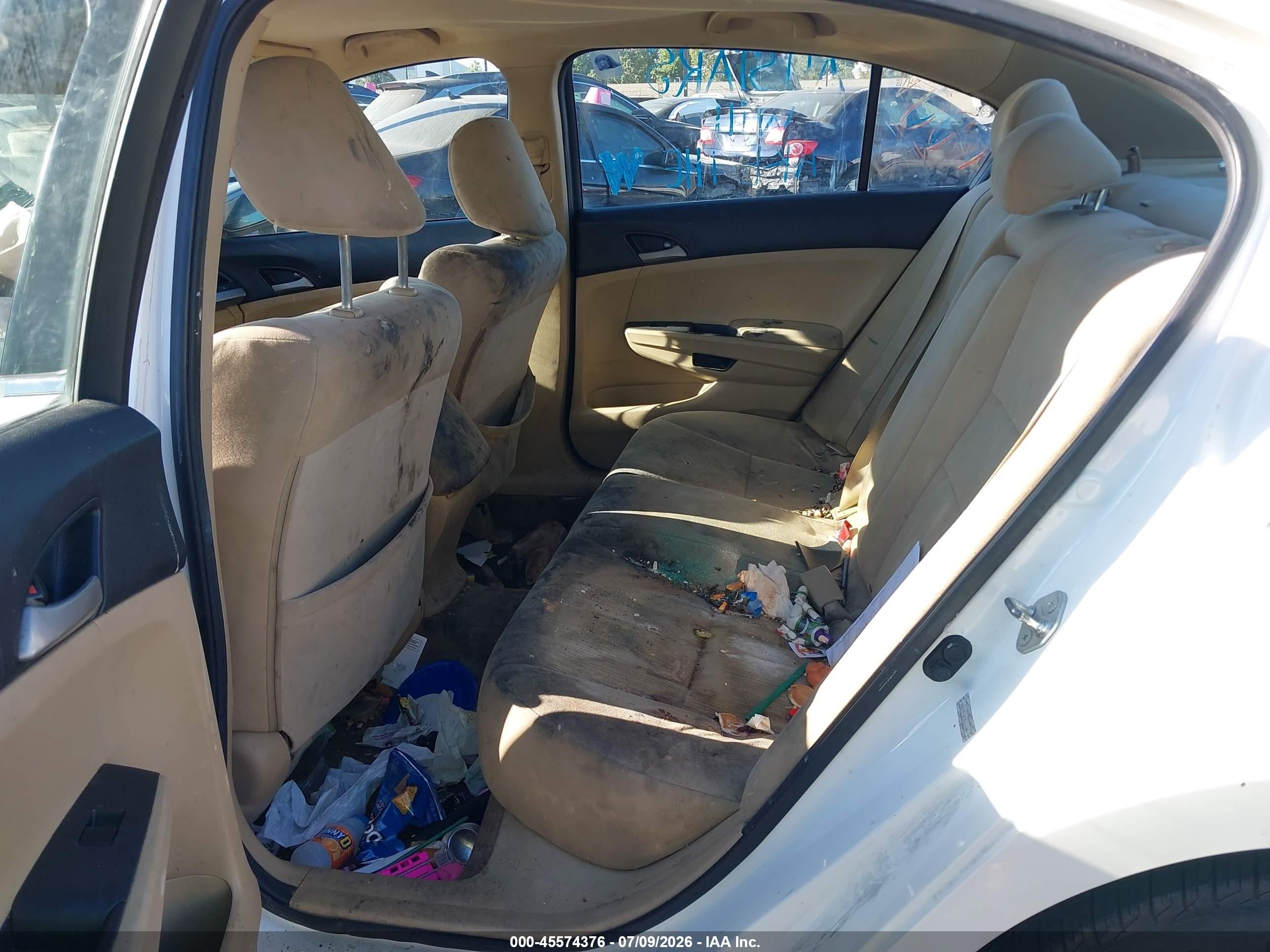 2012 Honda Accord Sdn Lx White vin: 1HGCP2F32CA167644