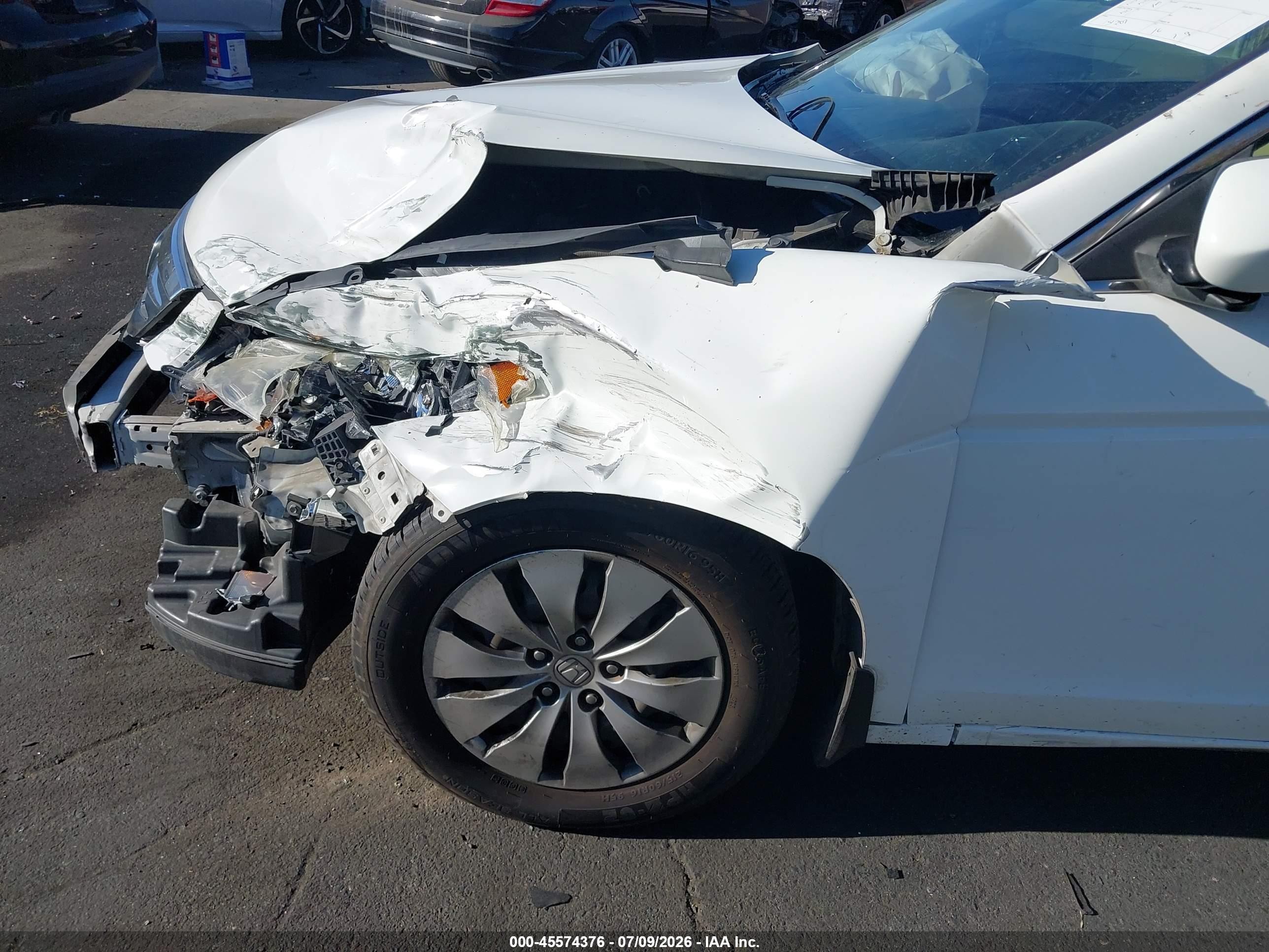2012 Honda Accord Sdn Lx White vin: 1HGCP2F32CA167644