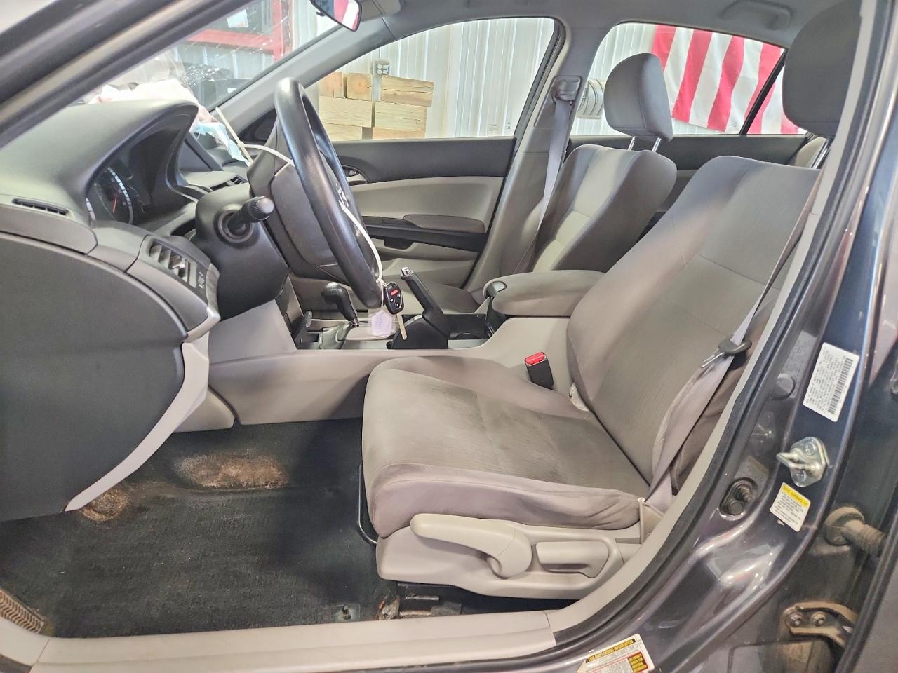 2012 Honda Accord Lx Gray vin: 1HGCP2F32CA205440