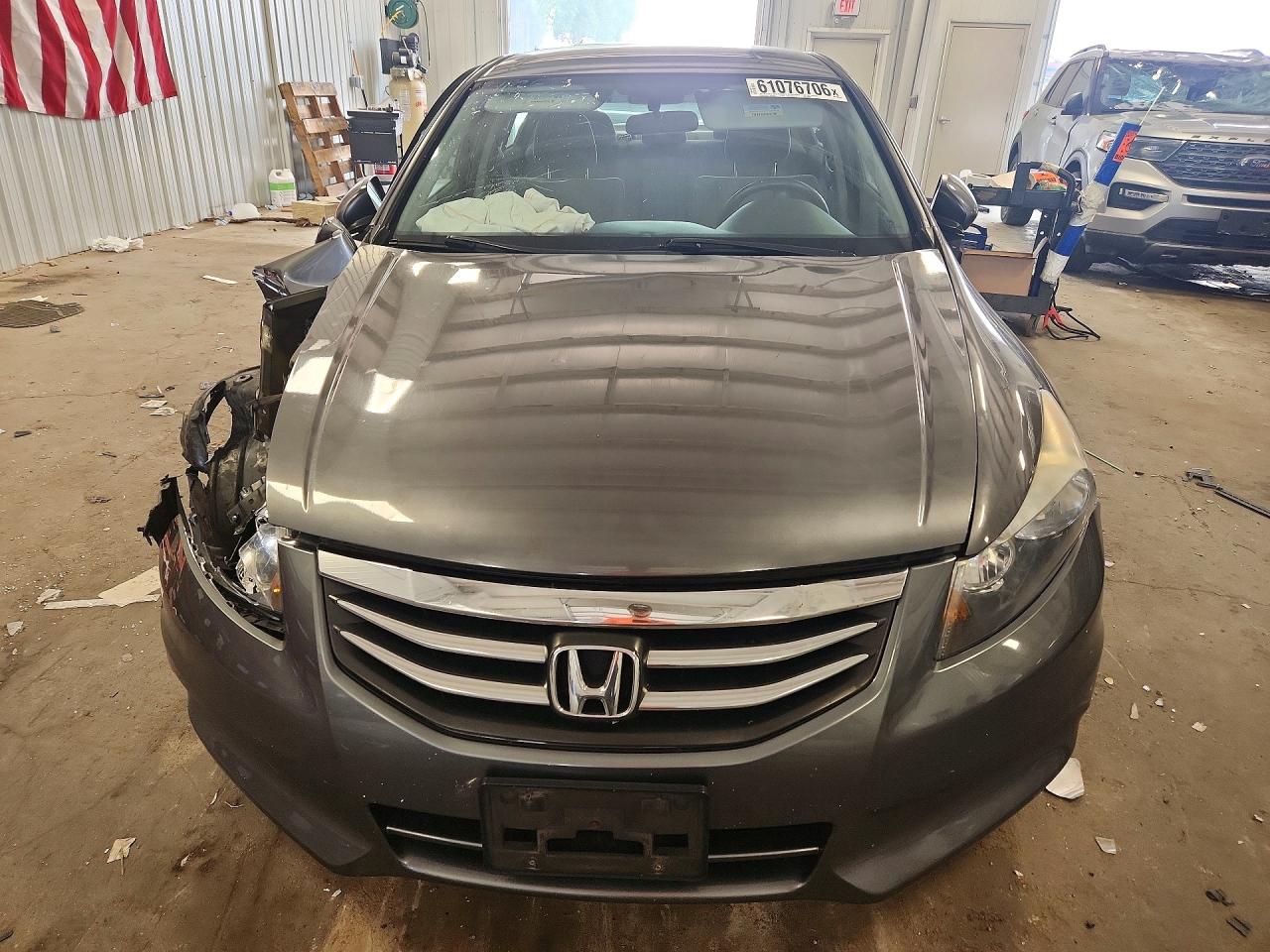 2012 Honda Accord Lx Gray vin: 1HGCP2F32CA205440
