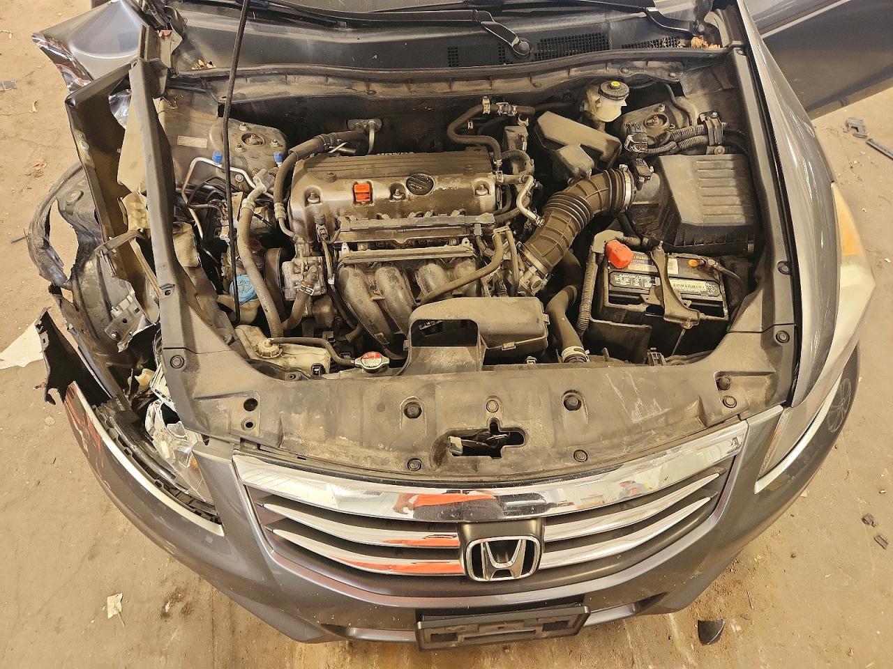 2012 Honda Accord Lx Gray vin: 1HGCP2F32CA205440