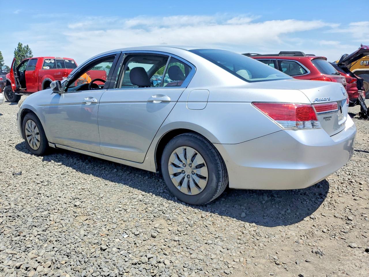 2012 Honda Accord Lx Silver vin: 1HGCP2F32CA214980