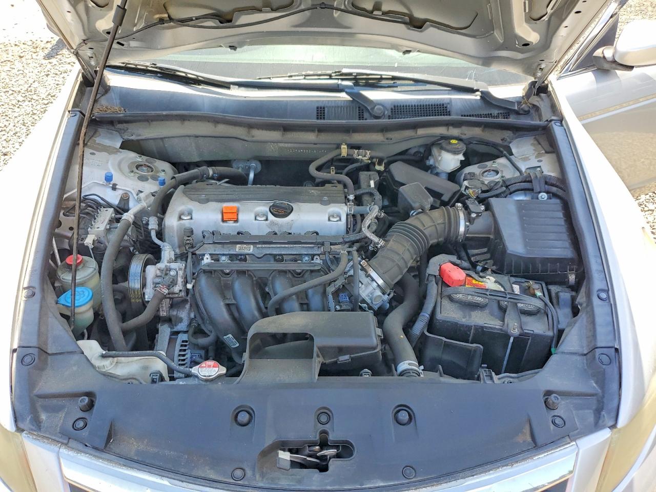 2012 Honda Accord Lx Silver vin: 1HGCP2F32CA214980