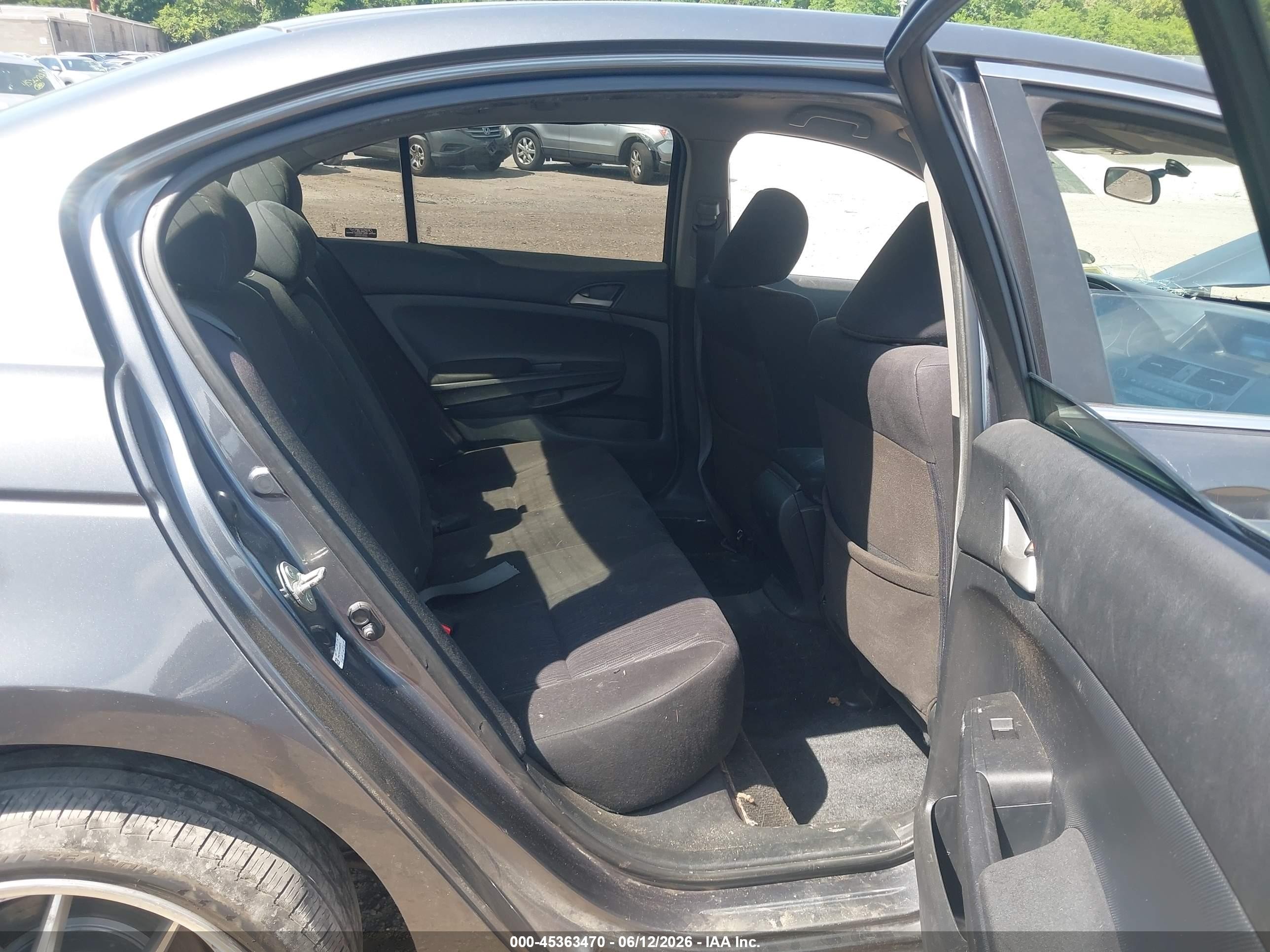 2012 Honda Accord 2.4 Lx Gray vin: 1HGCP2F32CA220245