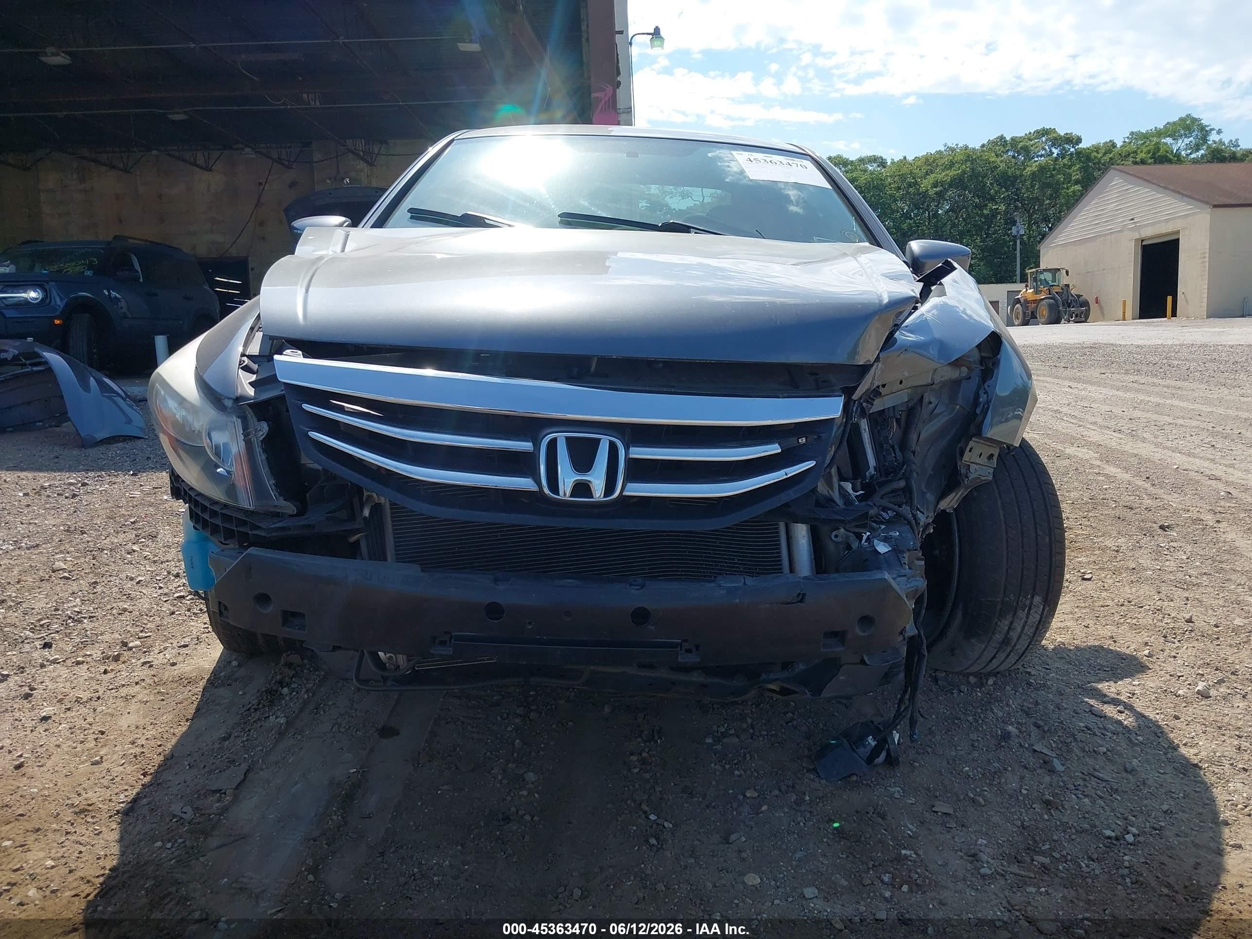 2012 Honda Accord 2.4 Lx Gray vin: 1HGCP2F32CA220245