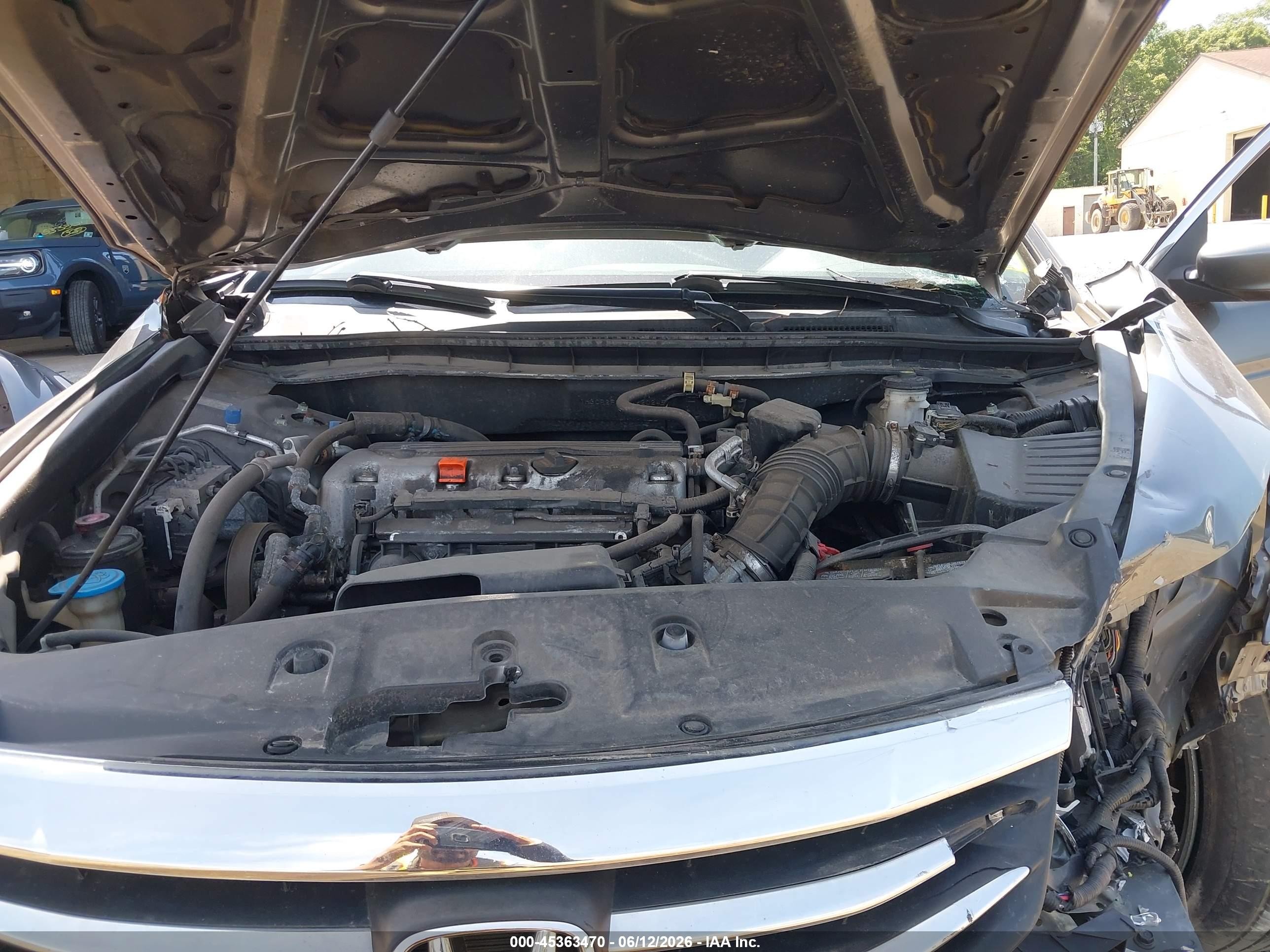 2012 Honda Accord 2.4 Lx Gray vin: 1HGCP2F32CA220245