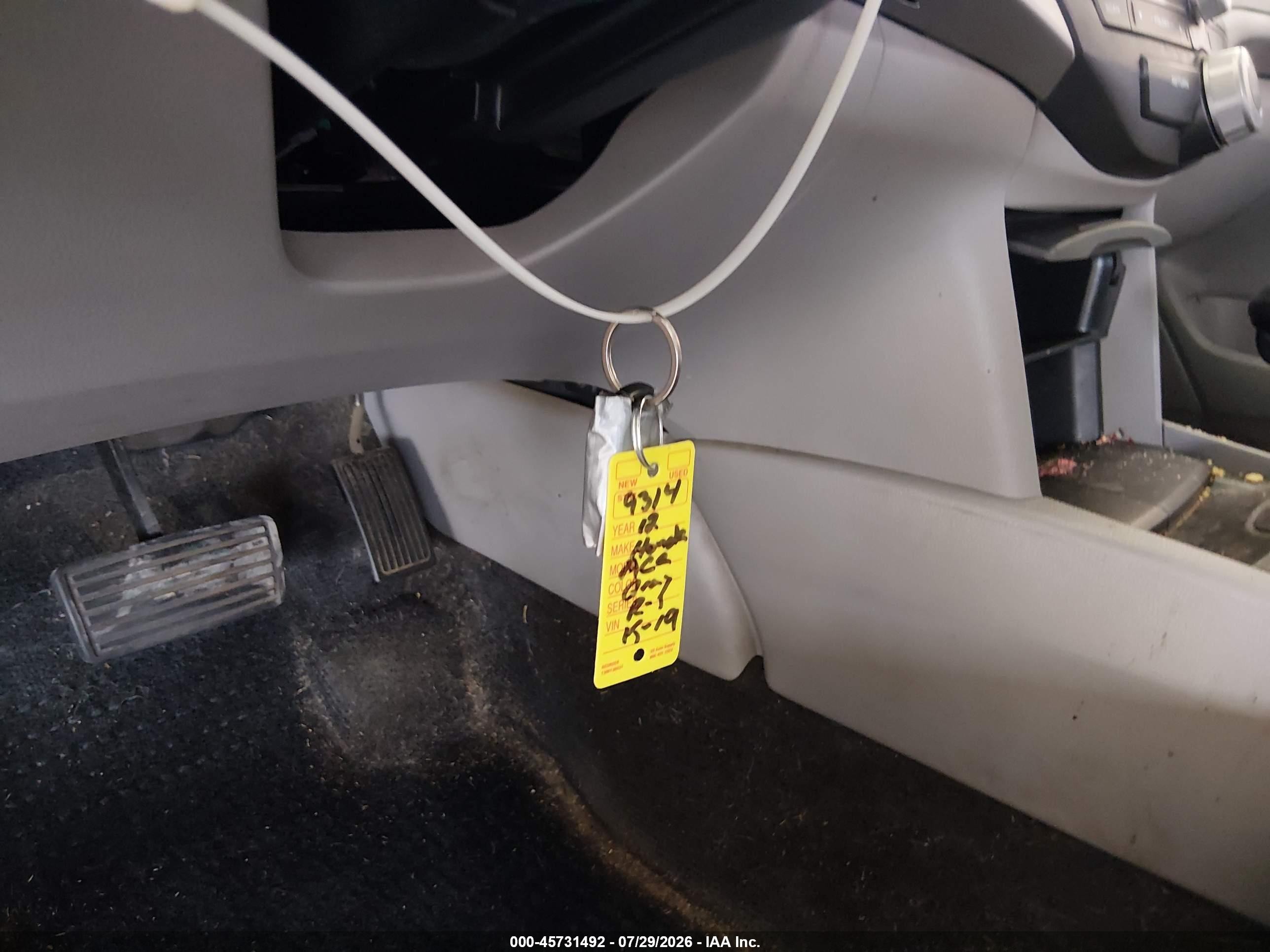 2012 Honda Accord Sdn Lx Gray vin: 1HGCP2F32CA222092