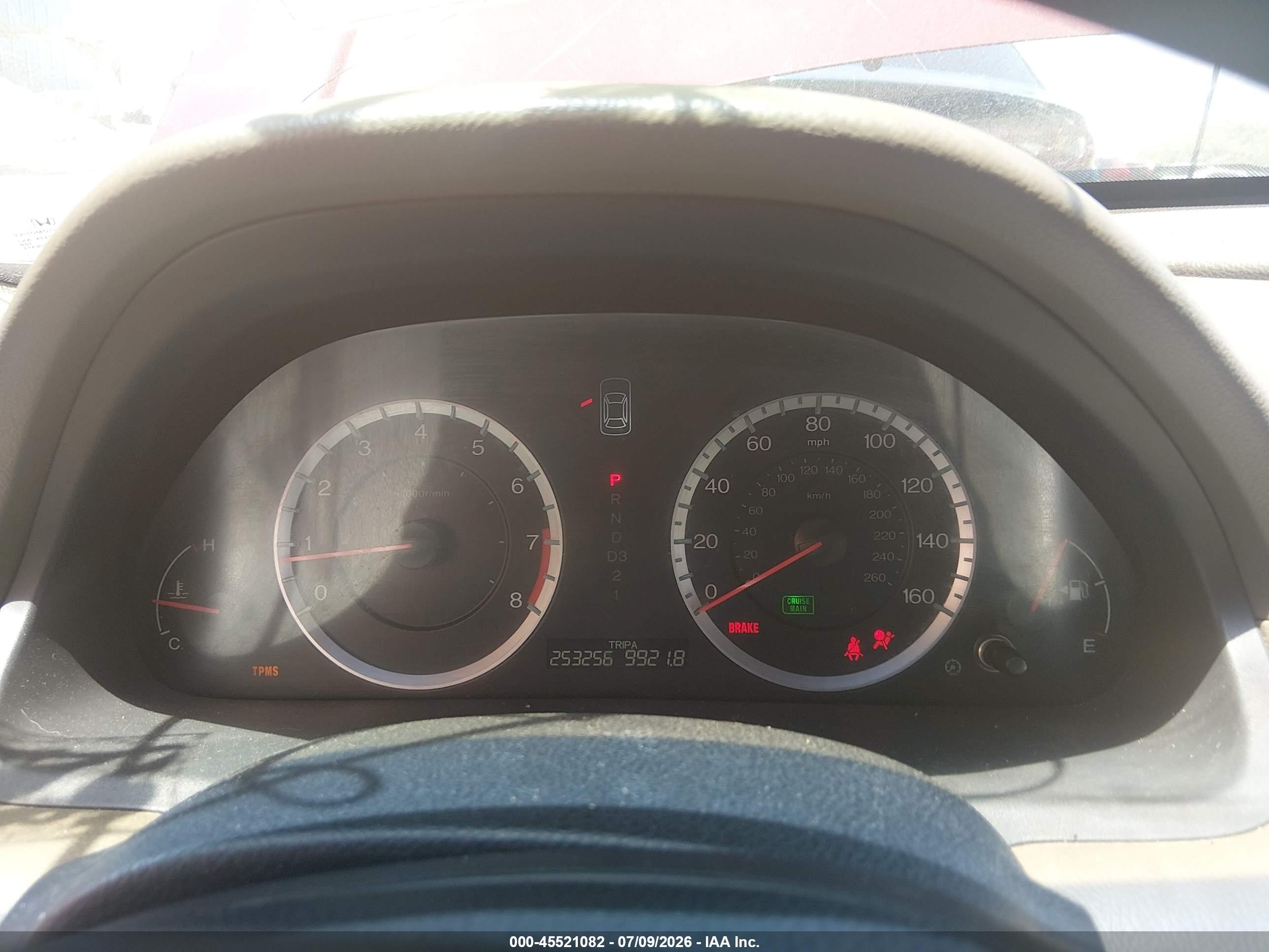 2010 Honda Accord 2.4 Lx Темно-бордовый vin: 1HGCP2F33AA003042