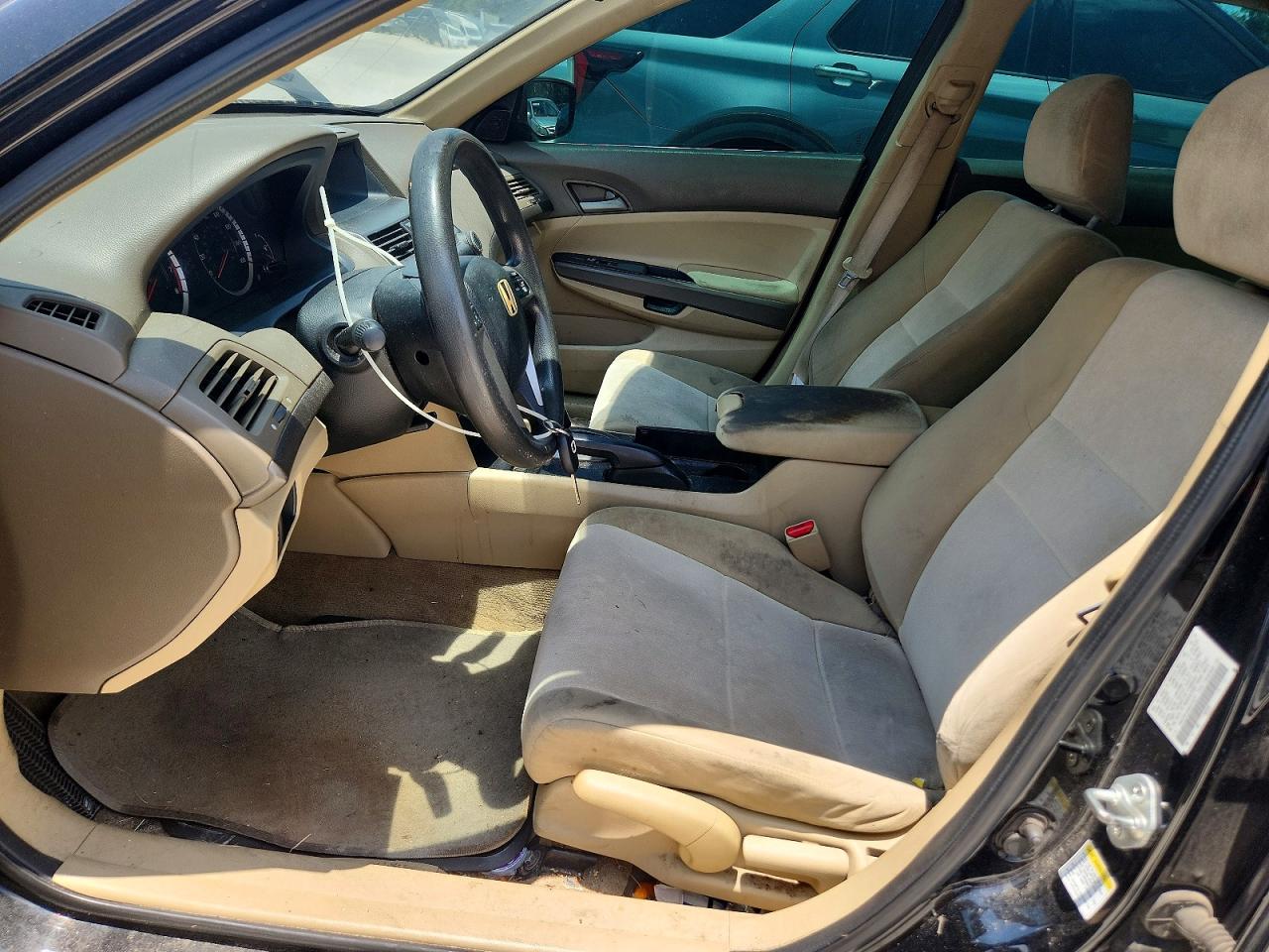 2010 Honda Accord Lx Black vin: 1HGCP2F33AA013277
