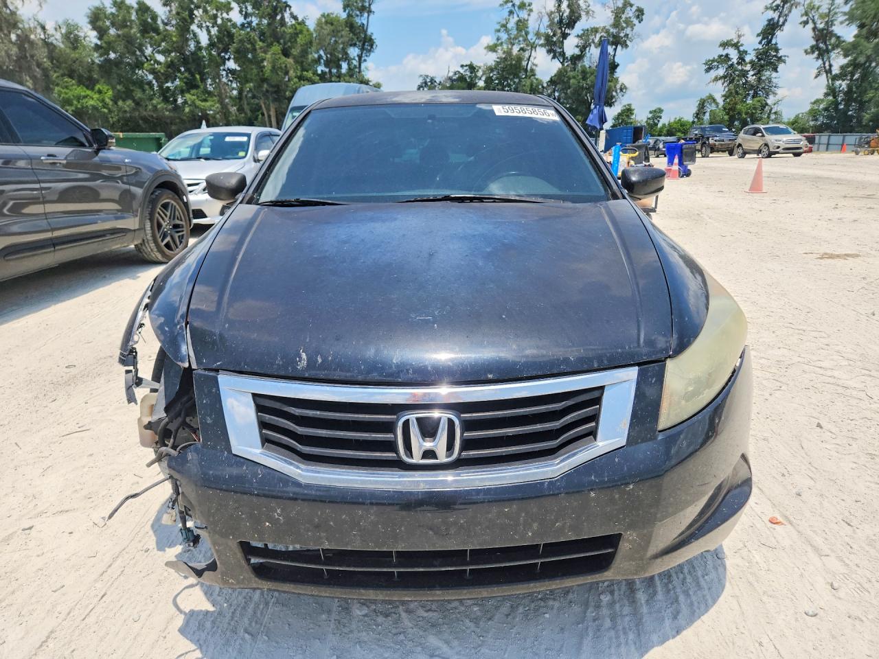 2010 Honda Accord Lx Black vin: 1HGCP2F33AA013277