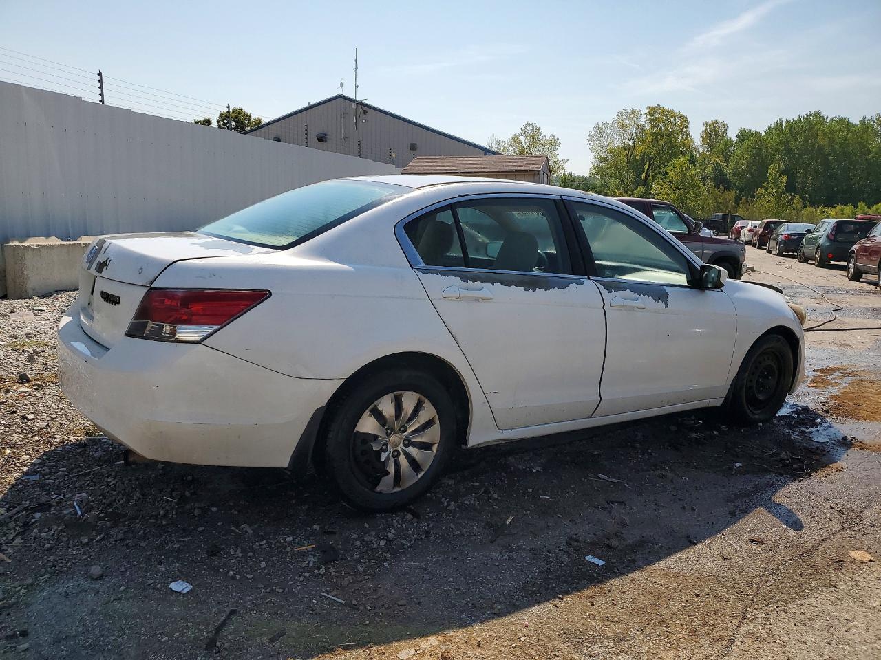 2010 Honda Accord Lx White vin: 1HGCP2F33AA013893
