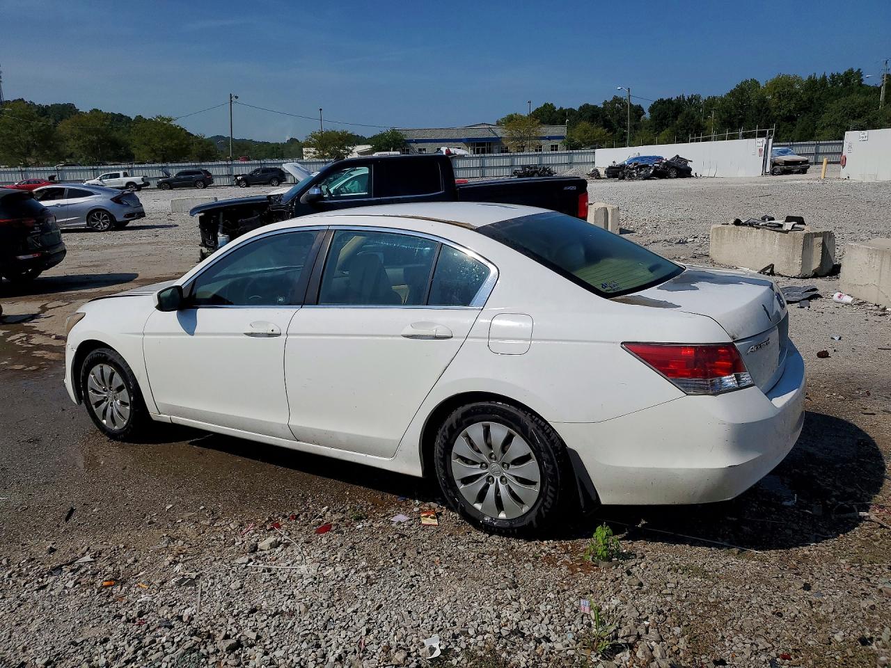 2010 Honda Accord Lx White vin: 1HGCP2F33AA013893