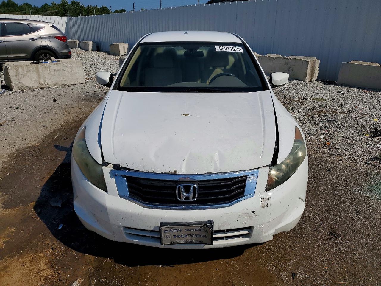 2010 Honda Accord Lx White vin: 1HGCP2F33AA013893
