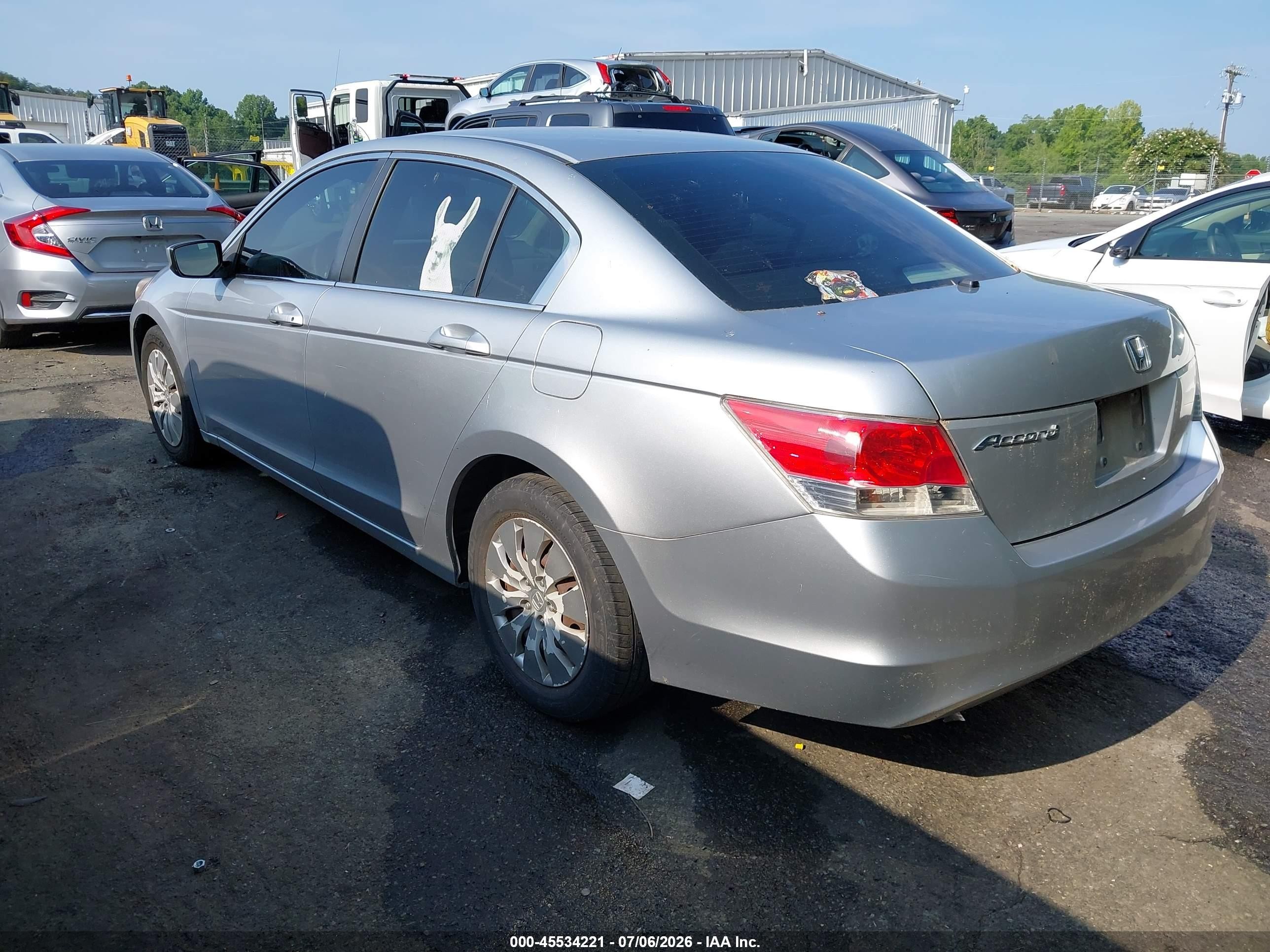 2010 Honda Accord 2.4 Lx Silver vin: 1HGCP2F33AA045260