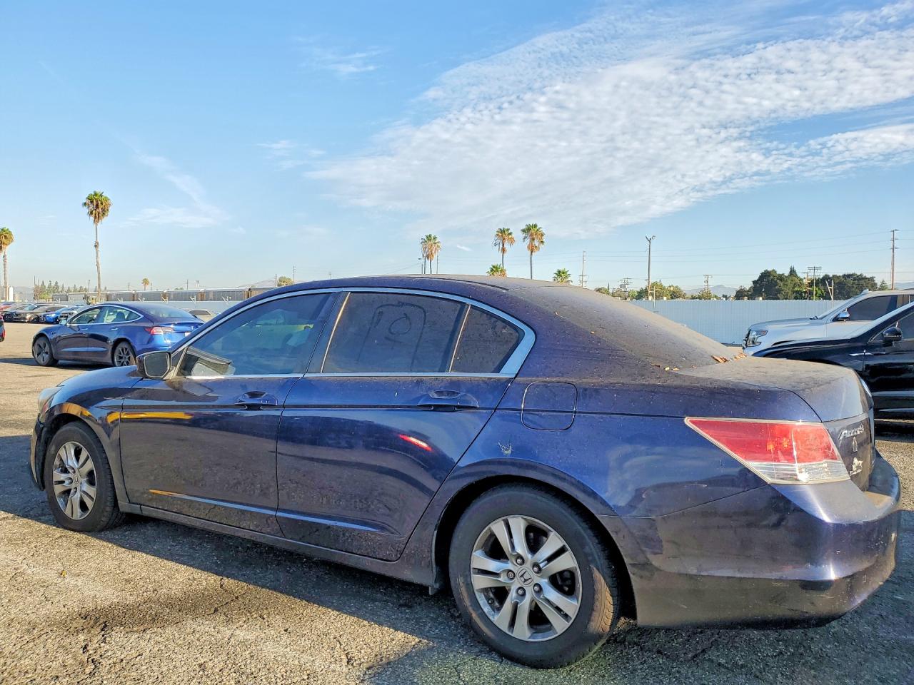 2010 Honda Accord Lx Blue vin: 1HGCP2F33AA055738