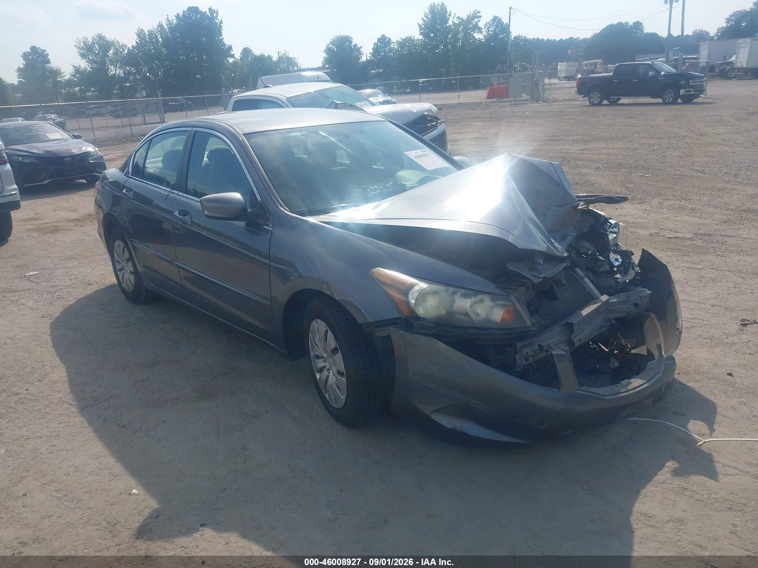 2010 Honda Accord 2.4 Lx Gray vin: 1HGCP2F33AA066786