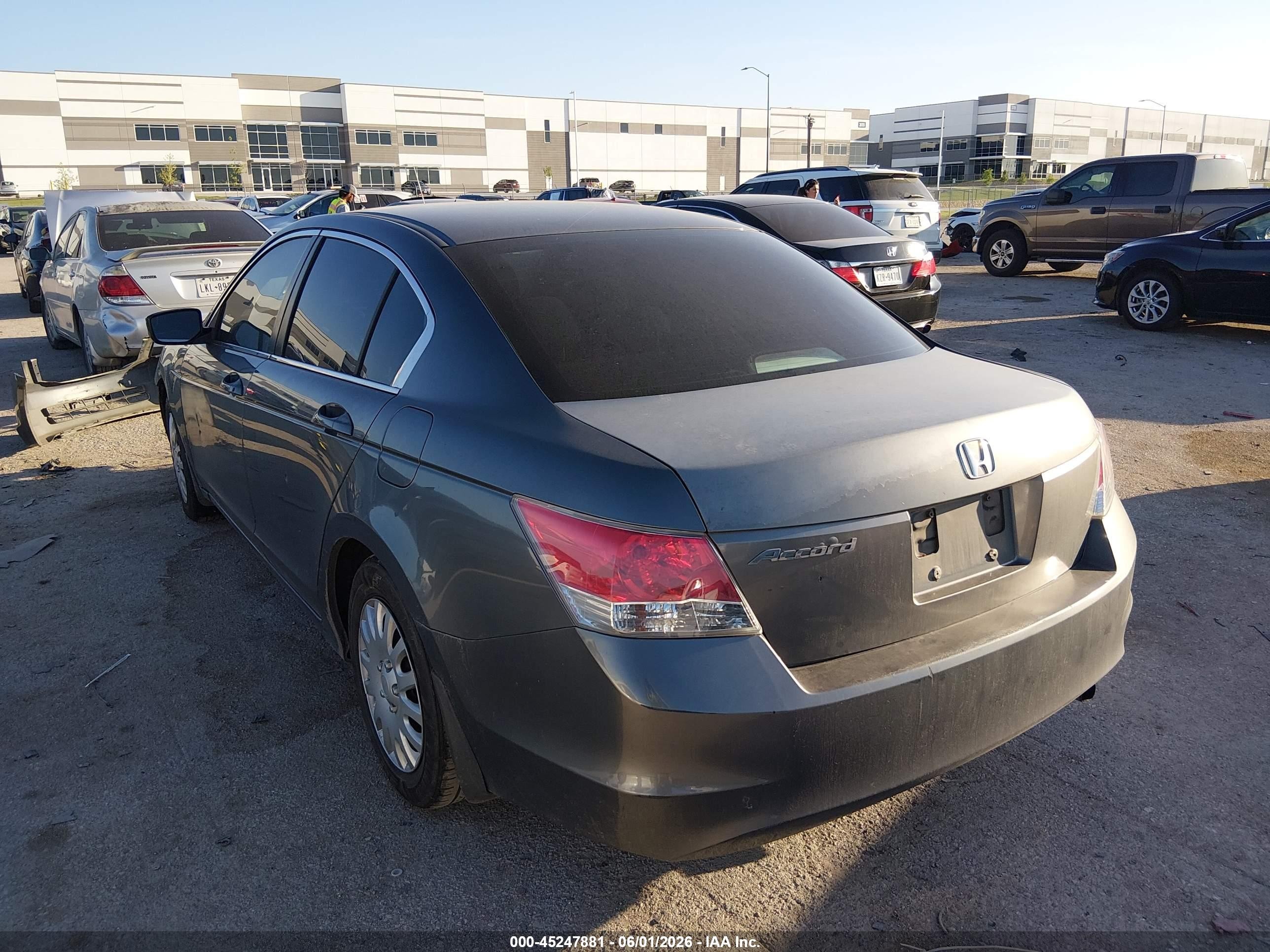 2010 Honda Accord 2.4 Lx Gray vin: 1HGCP2F33AA080980