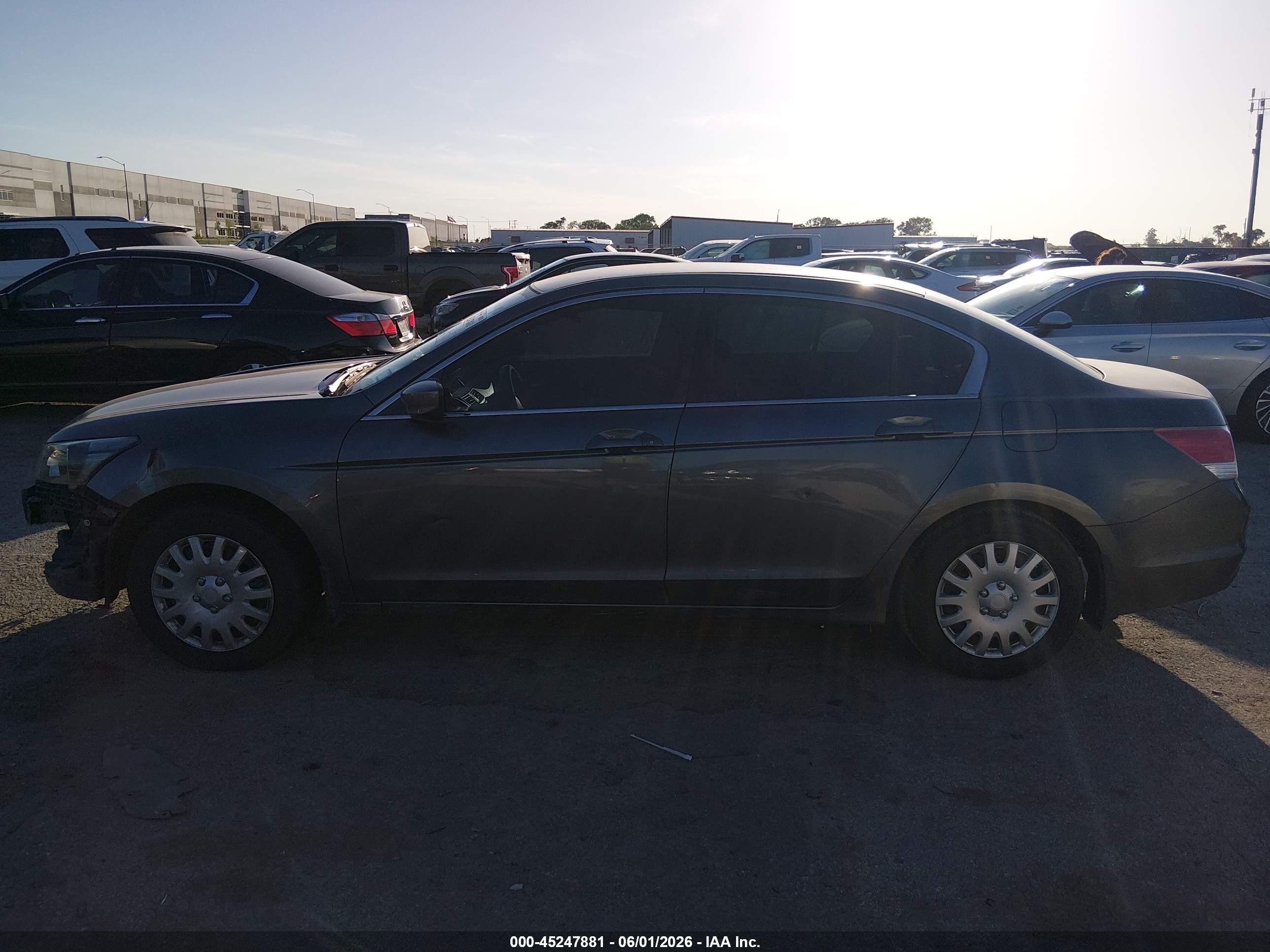 2010 Honda Accord 2.4 Lx Gray vin: 1HGCP2F33AA080980