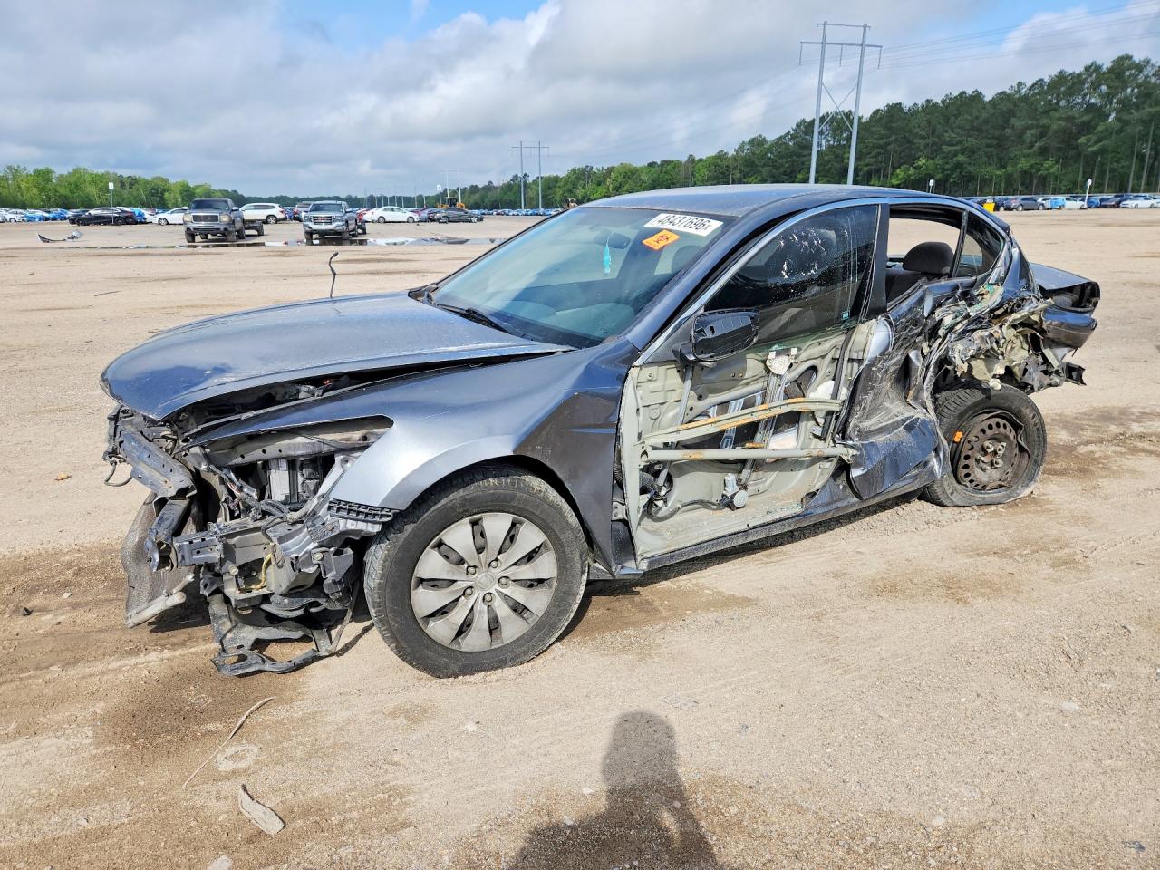 2010 Honda Accord Lx Charcoal vin: 1HGCP2F33AA117025