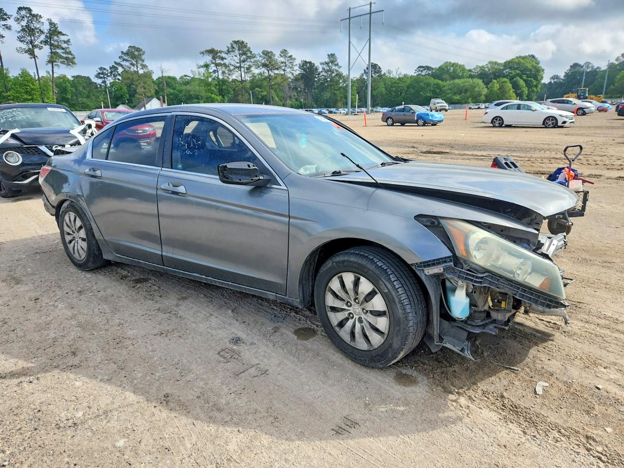 2010 Honda Accord Lx Charcoal vin: 1HGCP2F33AA117025