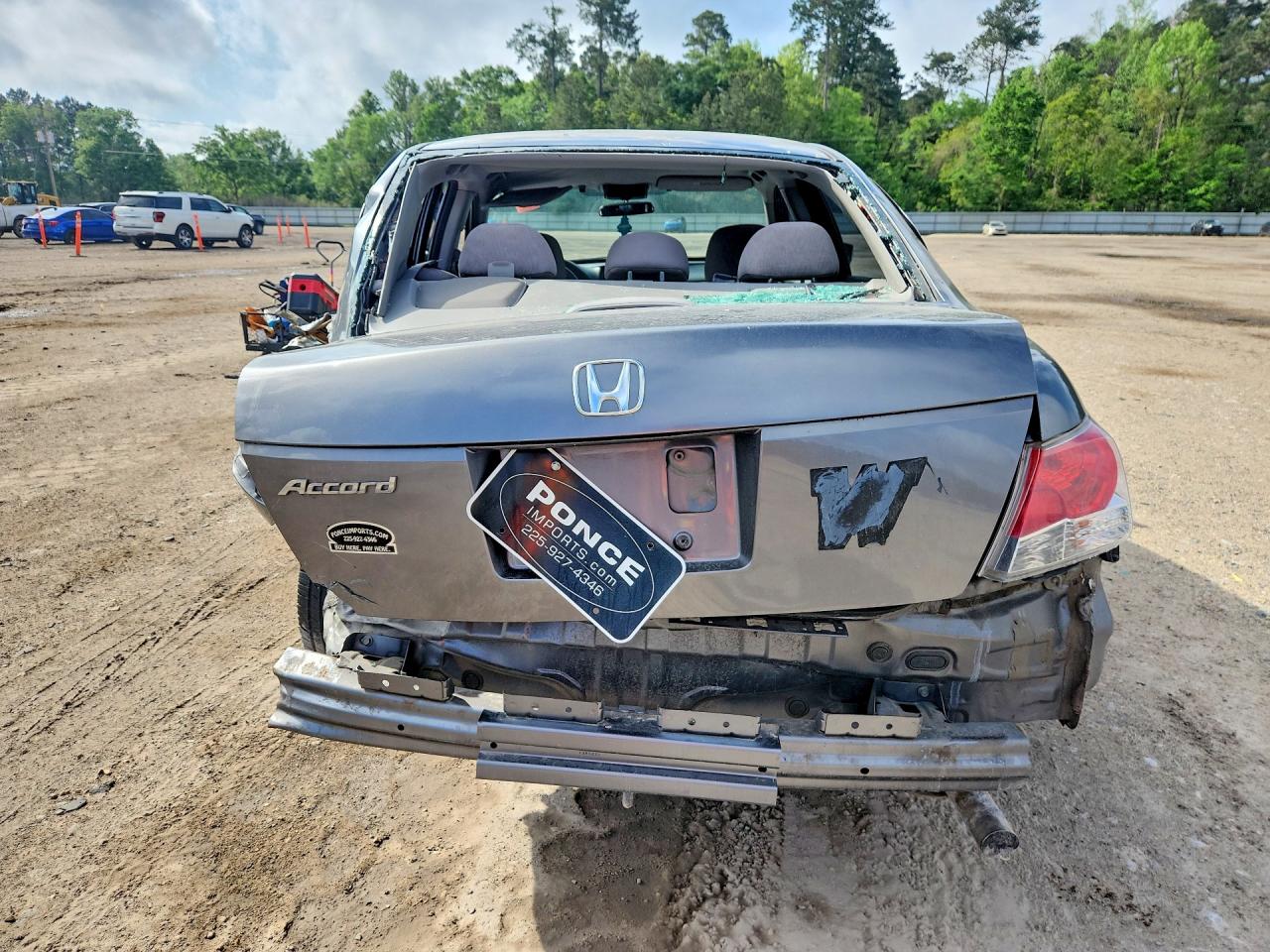 2010 Honda Accord Lx Charcoal vin: 1HGCP2F33AA117025