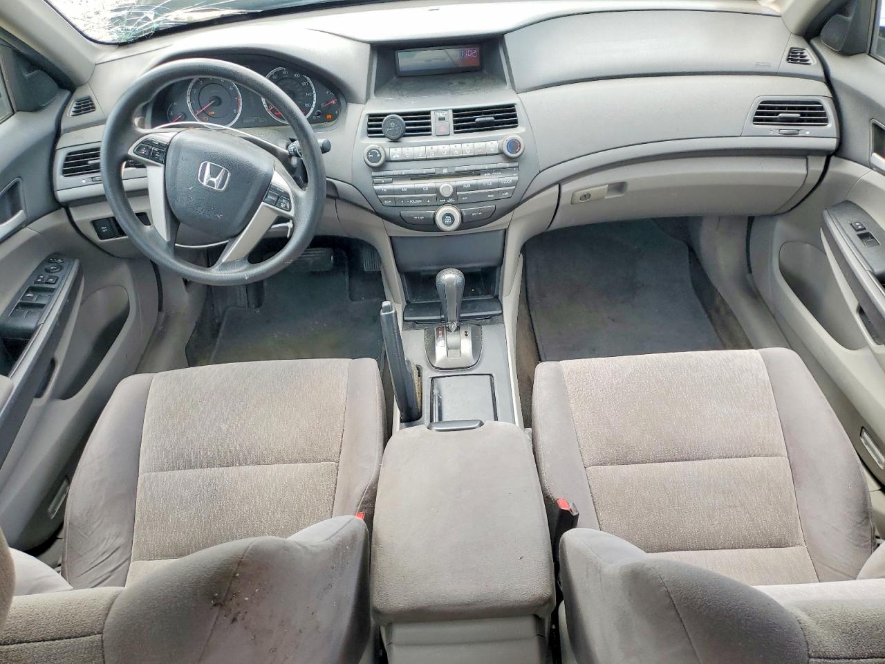 2010 Honda Accord Lx Gray vin: 1HGCP2F33AA118689
