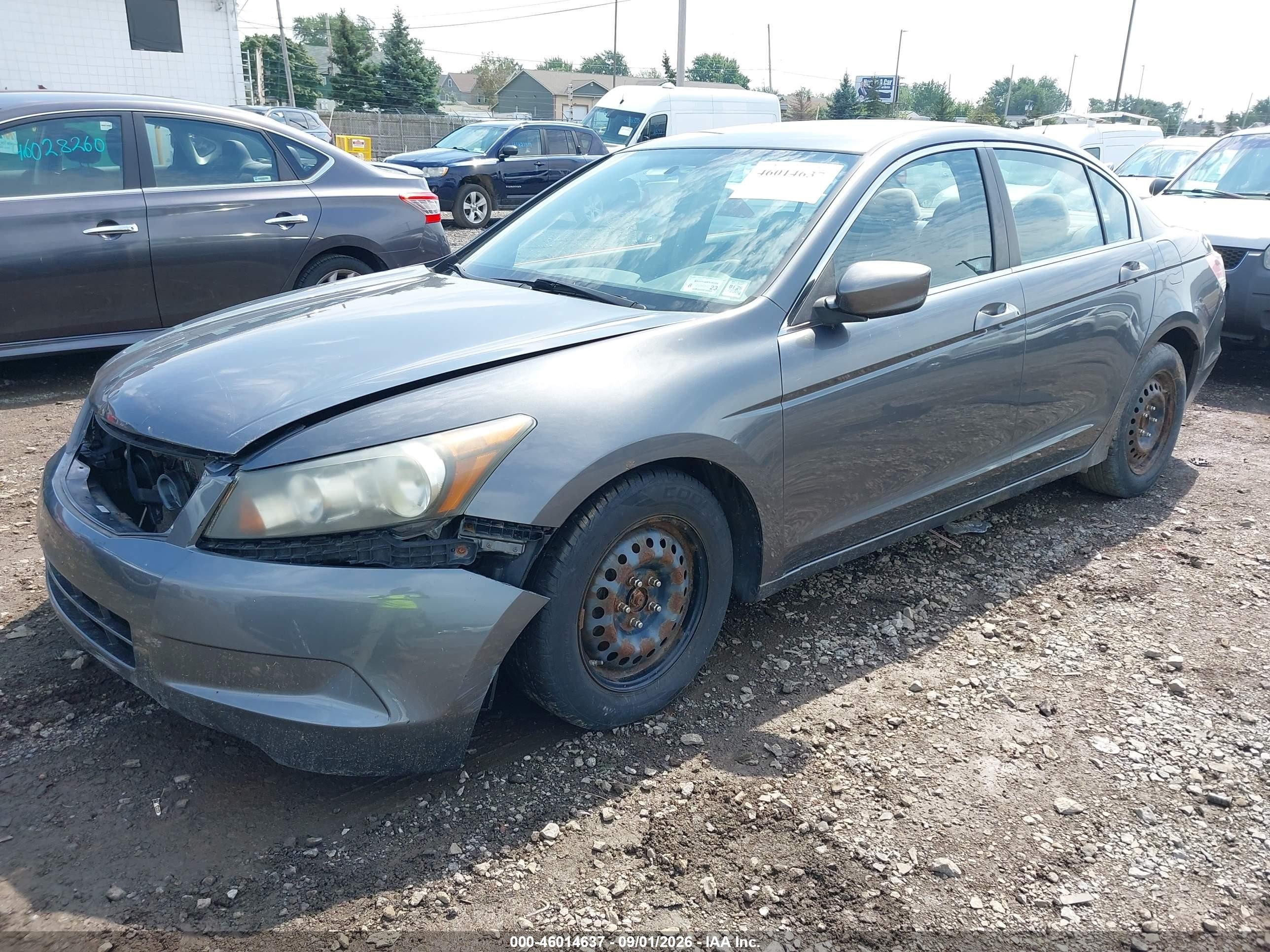 2010 Honda Accord 2.4 Lx Серый vin: 1HGCP2F33AA131829