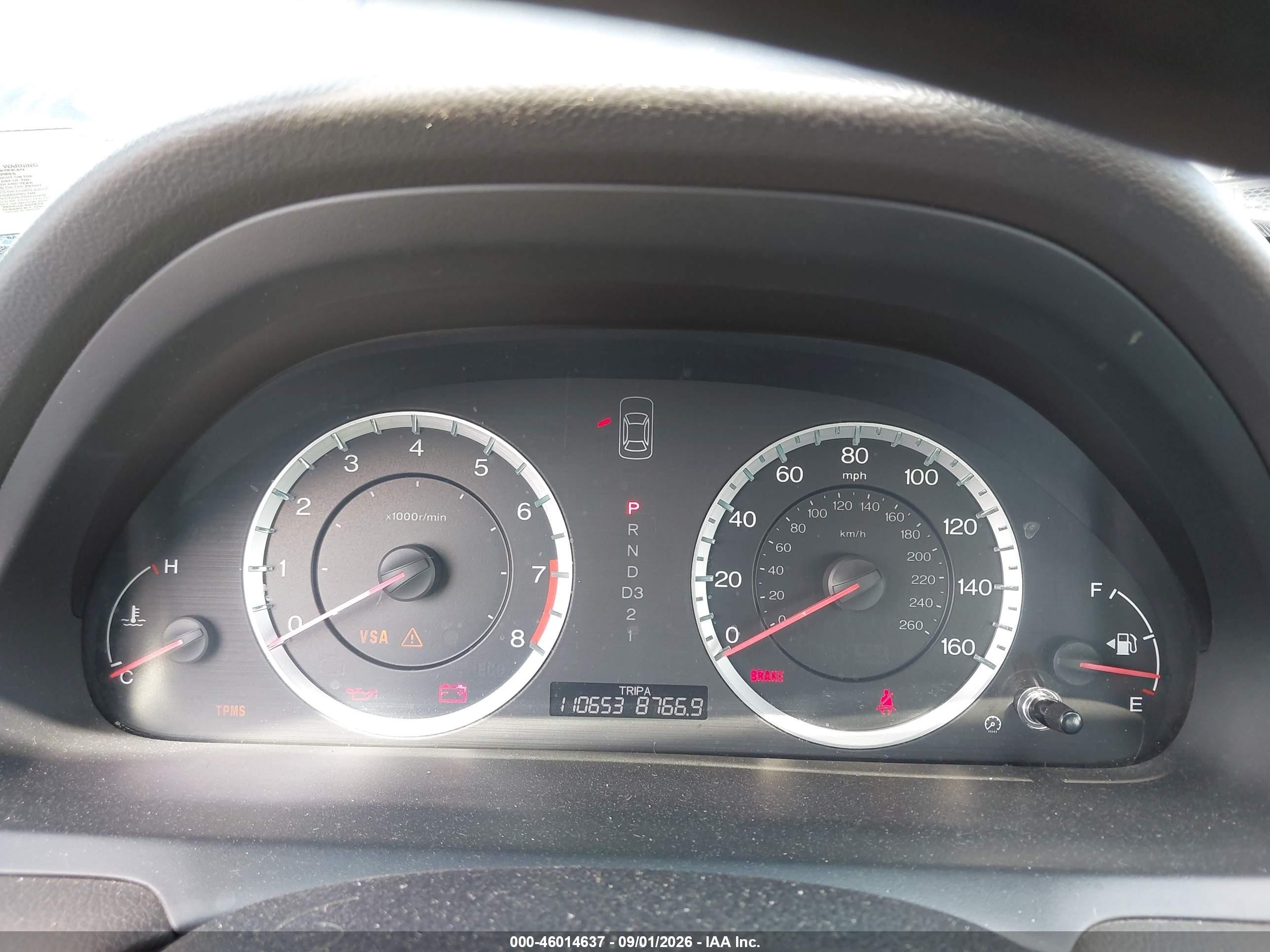 2010 Honda Accord 2.4 Lx Серый vin: 1HGCP2F33AA131829