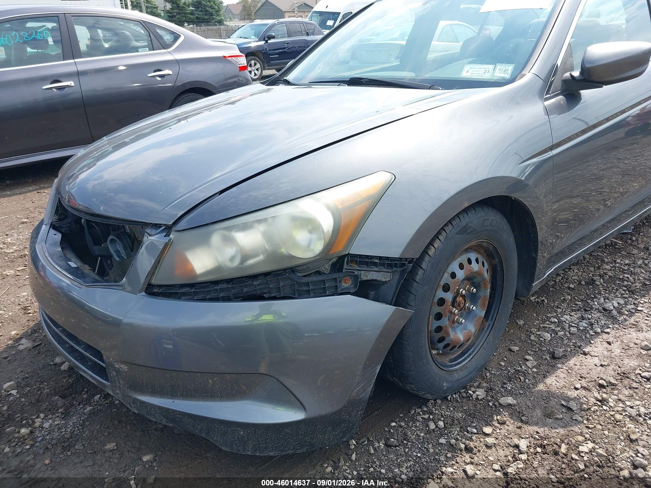 2010 Honda Accord 2.4 Lx Серый vin: 1HGCP2F33AA131829