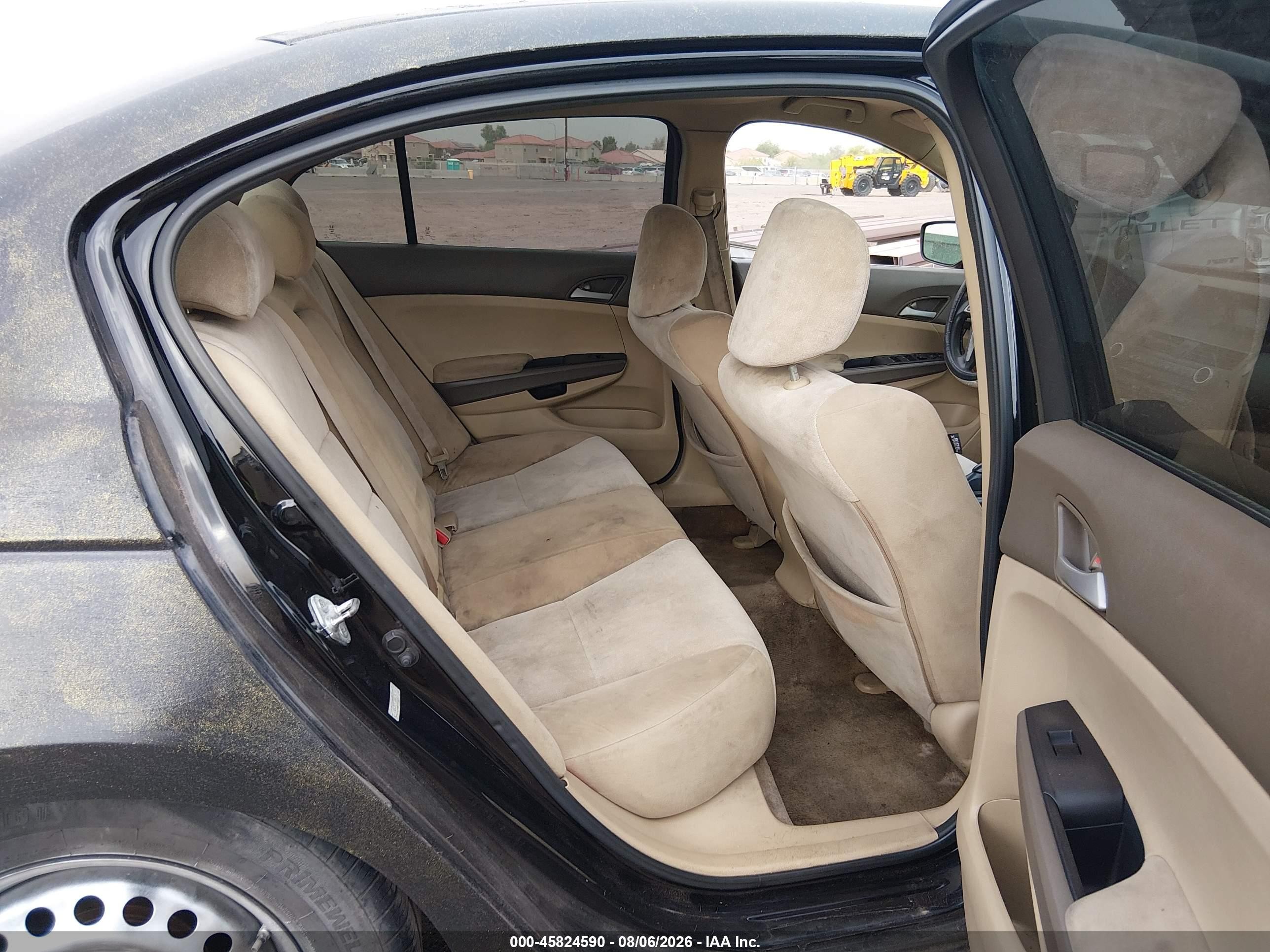 2010 Honda Accord 2.4 Lx Black vin: 1HGCP2F33AA142300