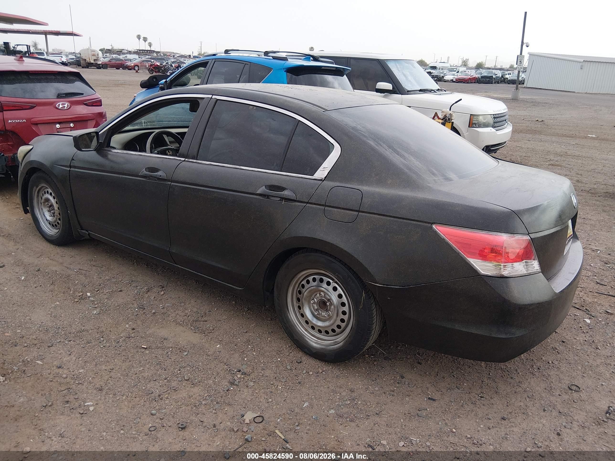 2010 Honda Accord 2.4 Lx Black vin: 1HGCP2F33AA142300