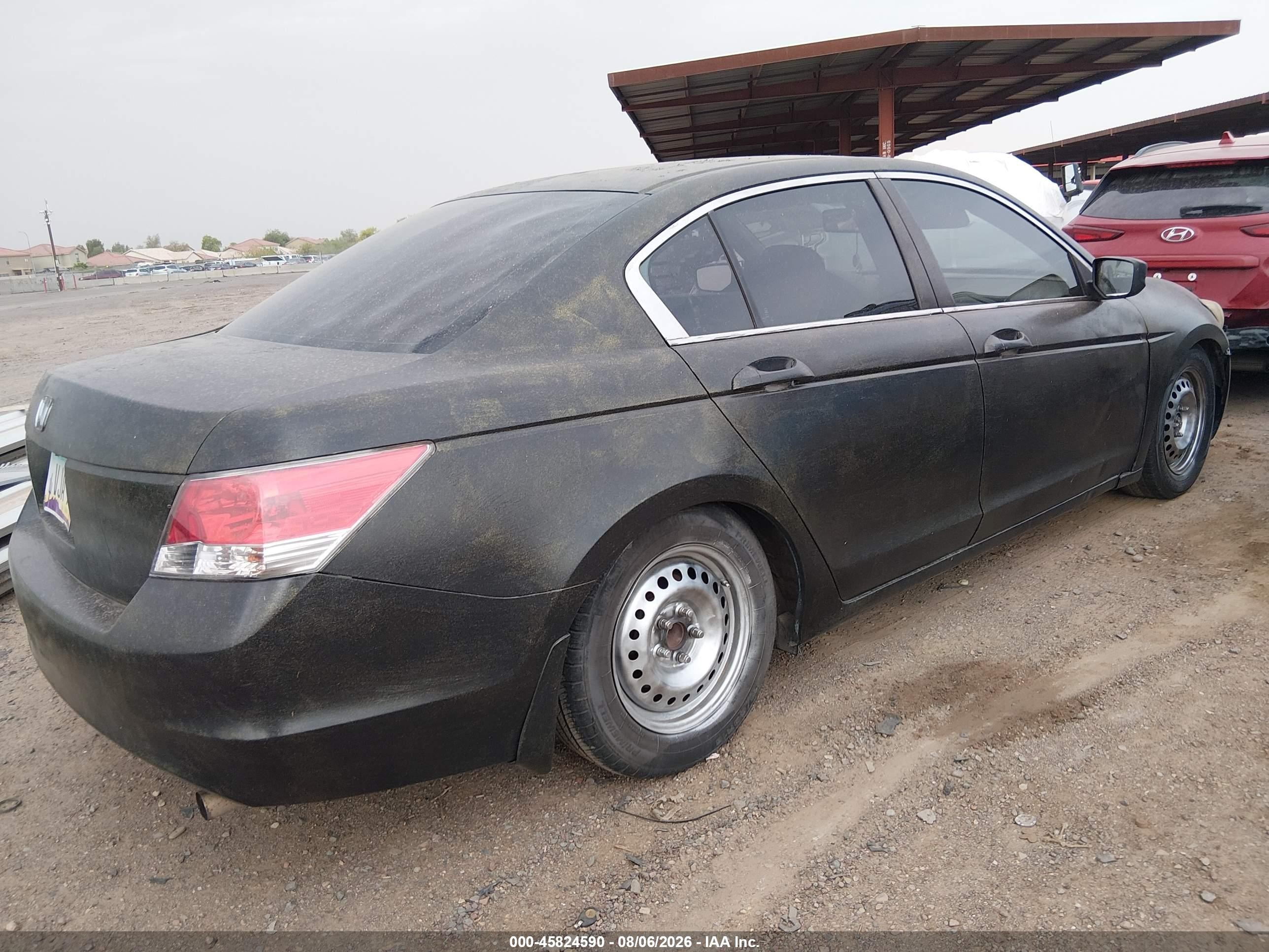 2010 Honda Accord 2.4 Lx Black vin: 1HGCP2F33AA142300