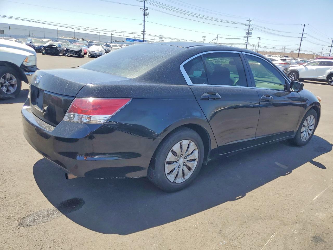 2010 Honda Accord Lx Black vin: 1HGCP2F33AA173109