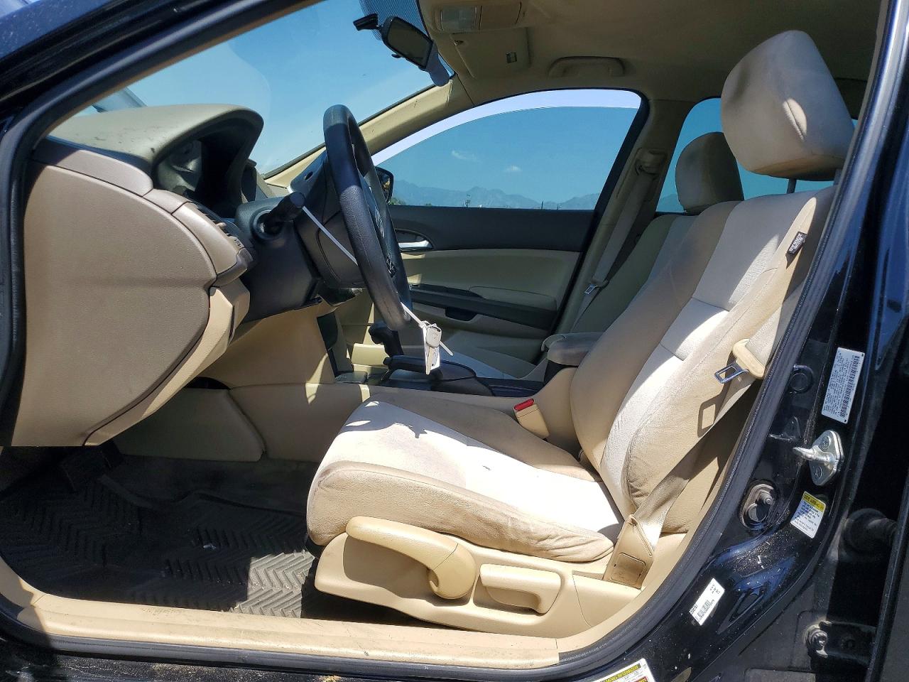 2010 Honda Accord Lx Black vin: 1HGCP2F33AA173109