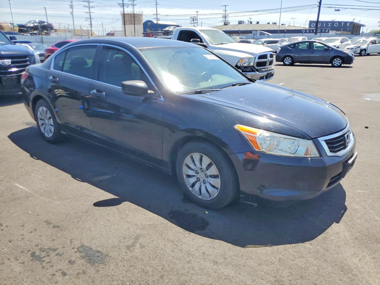 2010 Honda Accord Lx Black vin: 1HGCP2F33AA173109