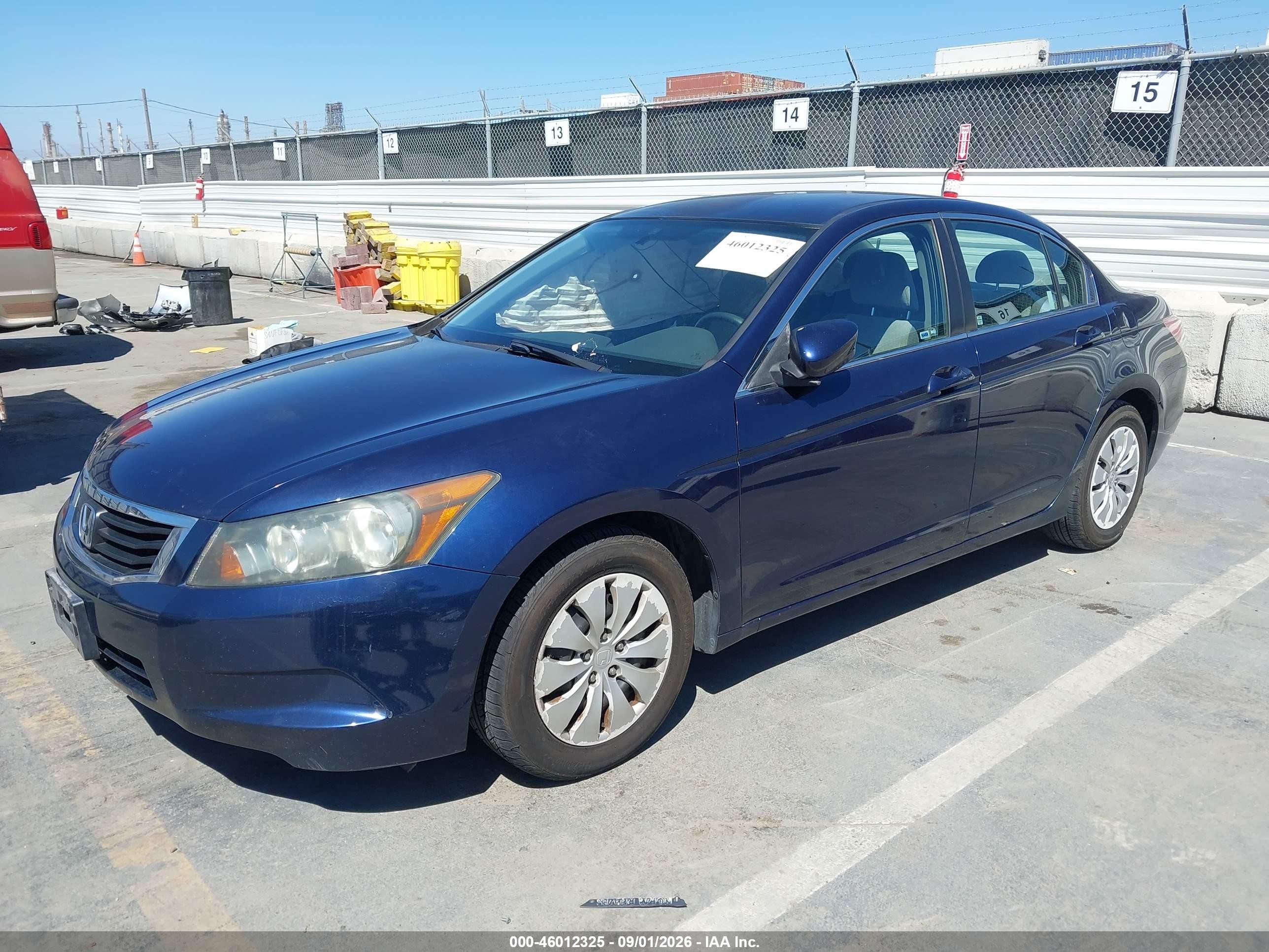 2010 Honda Accord 2.4 Lx Dark Blue vin: 1HGCP2F33AA184904