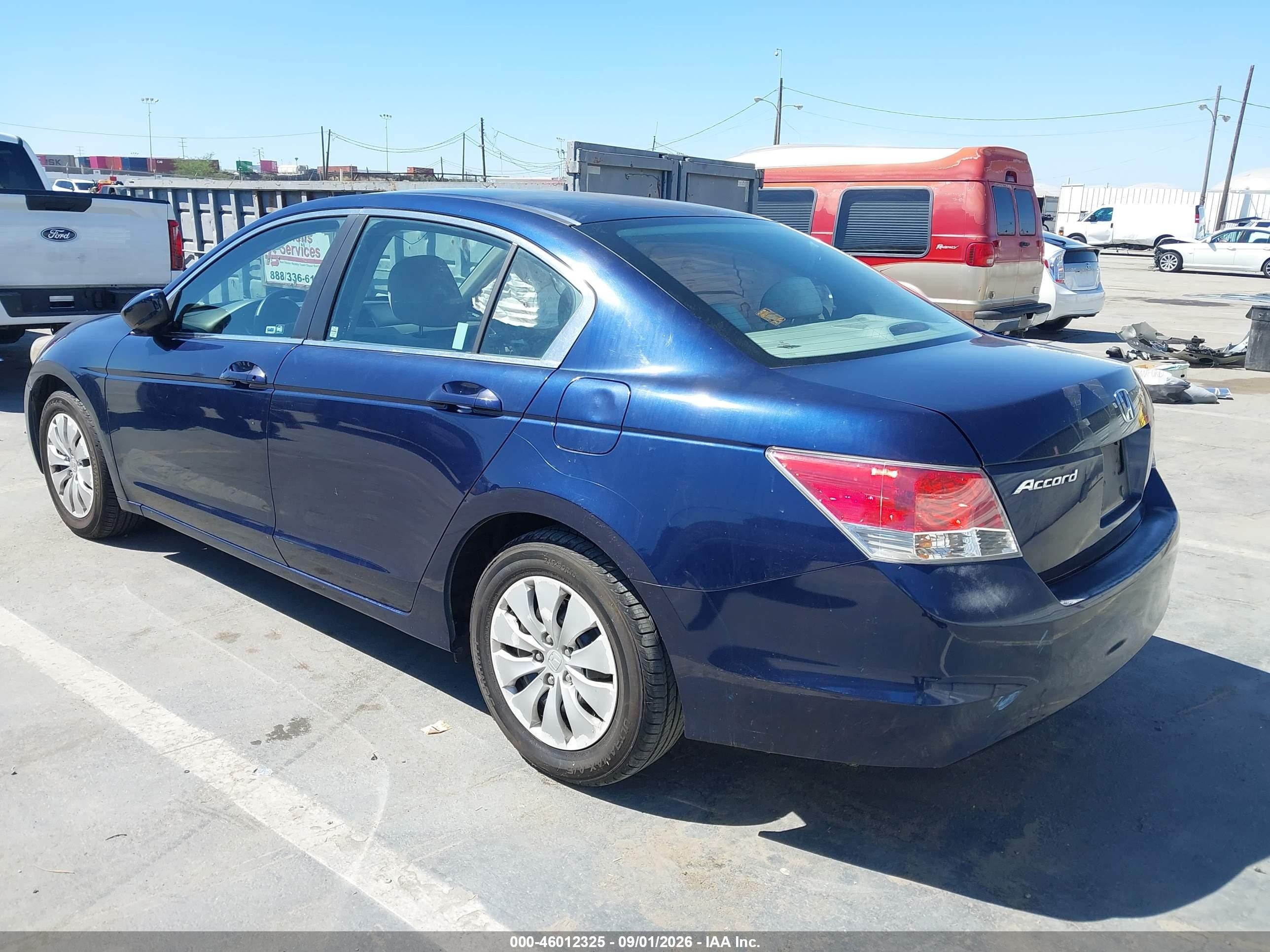 2010 Honda Accord 2.4 Lx Dark Blue vin: 1HGCP2F33AA184904