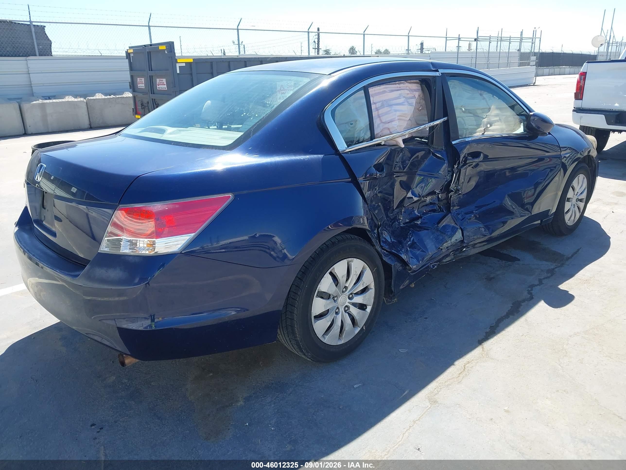 2010 Honda Accord 2.4 Lx Dark Blue vin: 1HGCP2F33AA184904