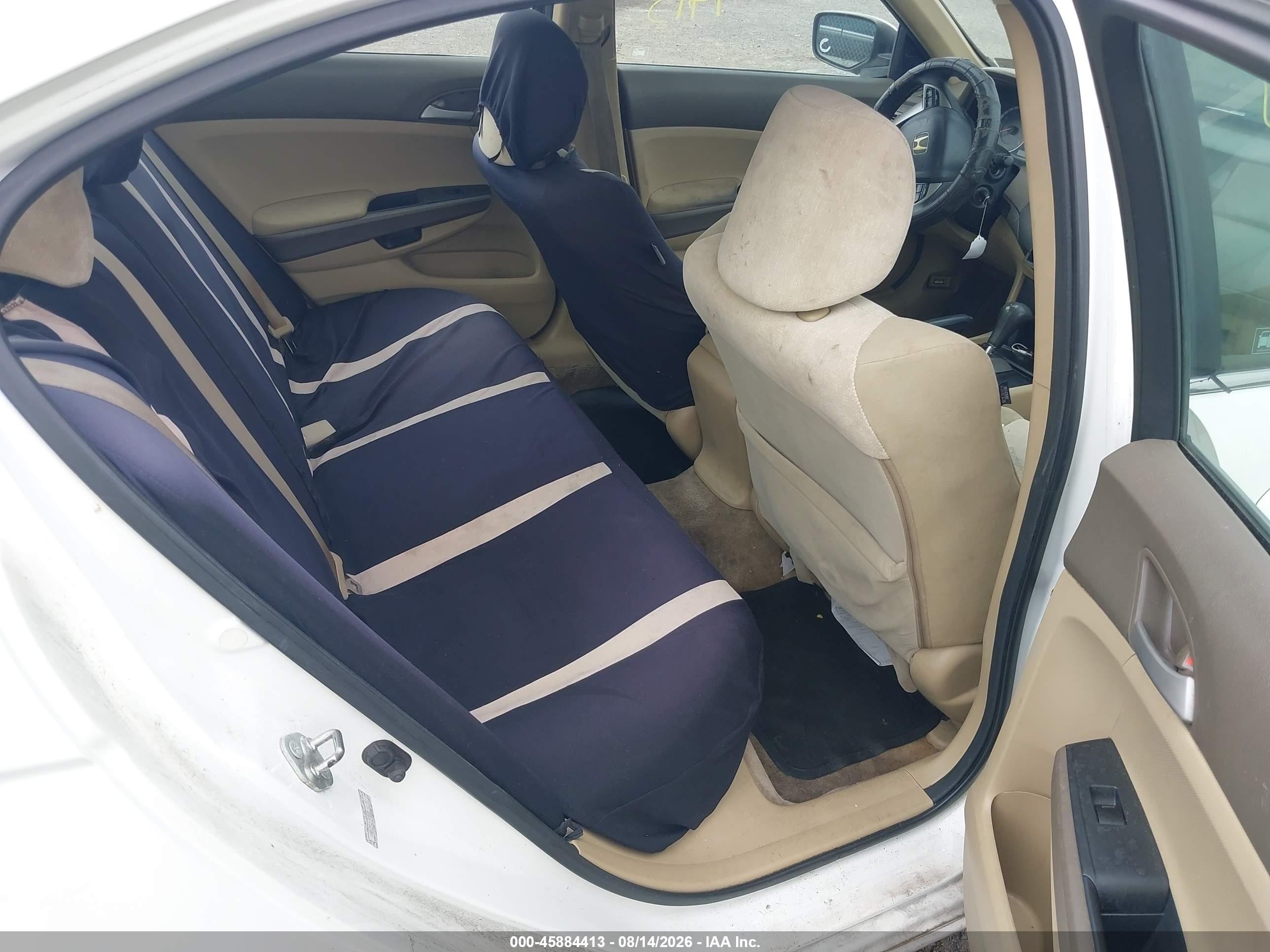 2010 Honda Accord 2.4 Lx Белый vin: 1HGCP2F33AA186281