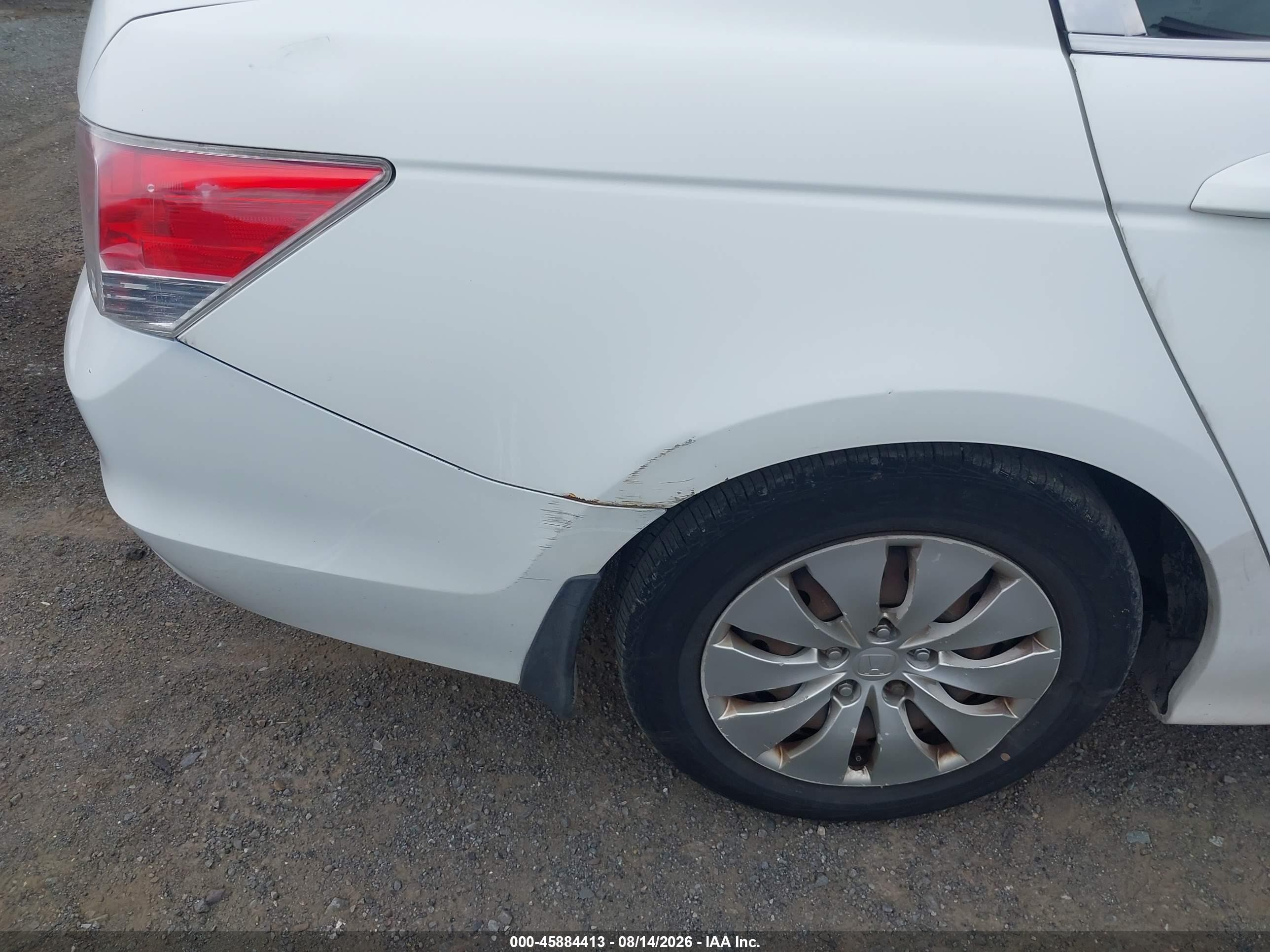 2010 Honda Accord 2.4 Lx Белый vin: 1HGCP2F33AA186281