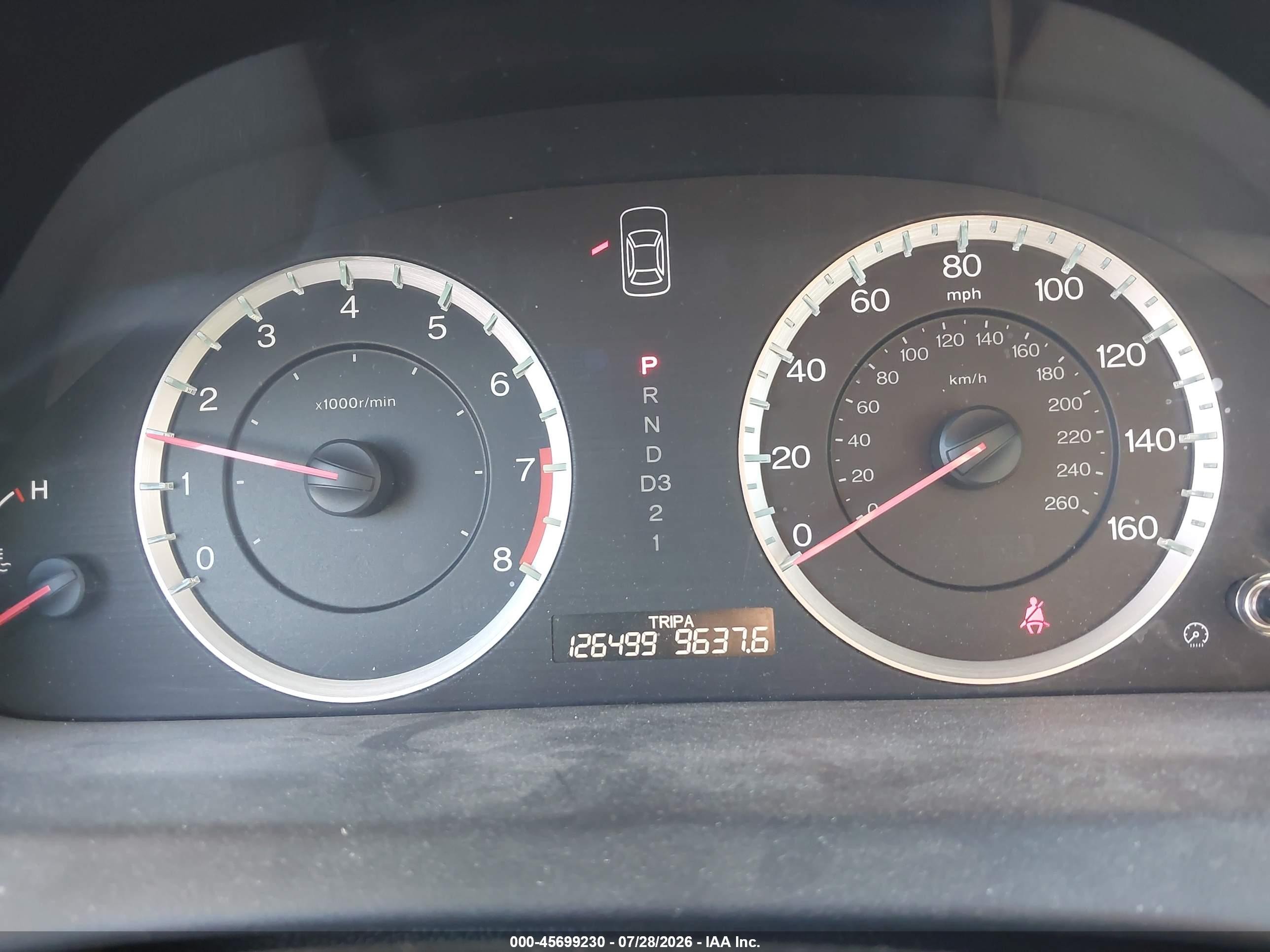 2010 Honda Accord 2.4 Lx White vin: 1HGCP2F33AA190167