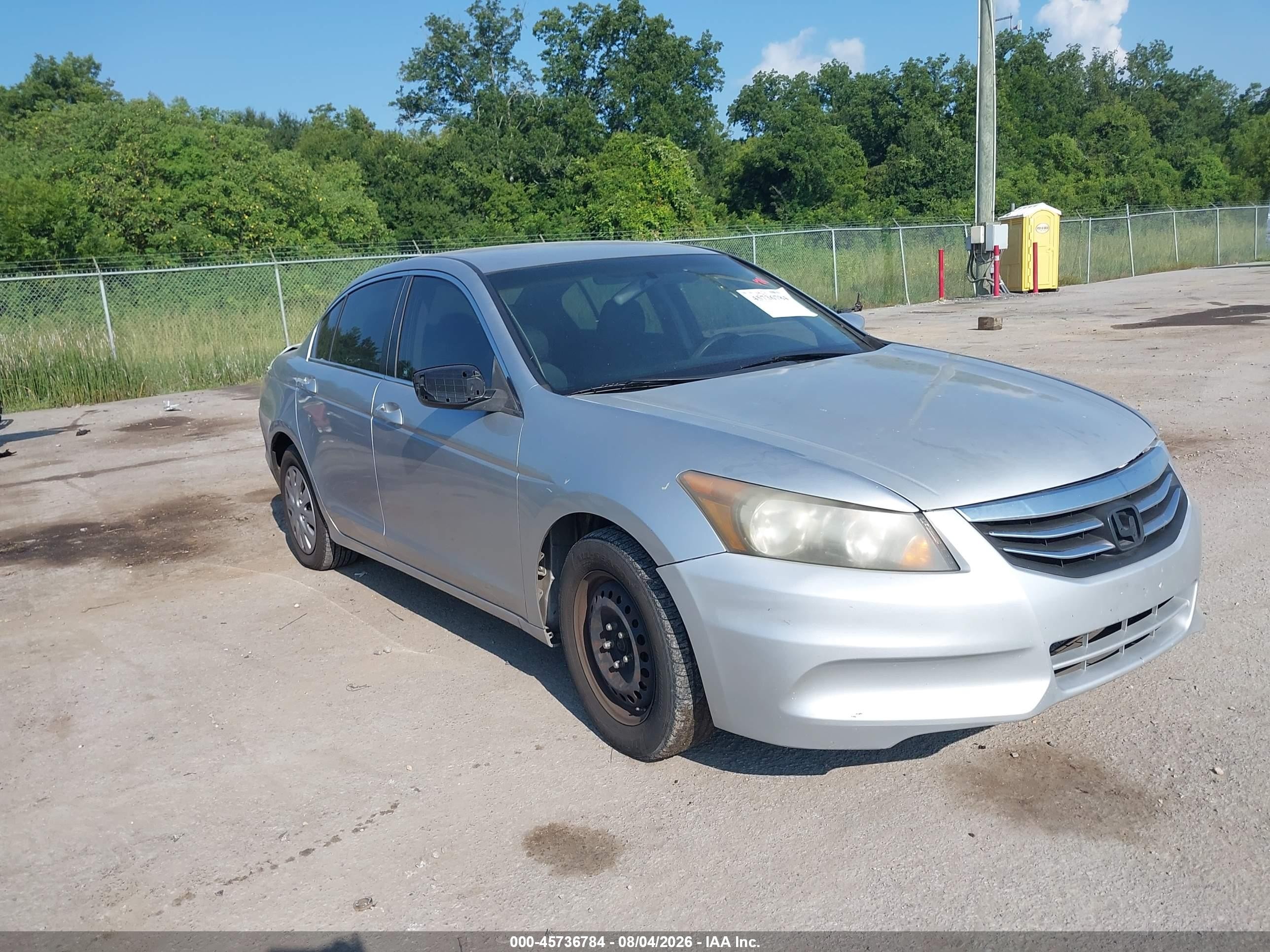 2011 Honda Accord 2.4 Lx Silver vin: 1HGCP2F33BA030646