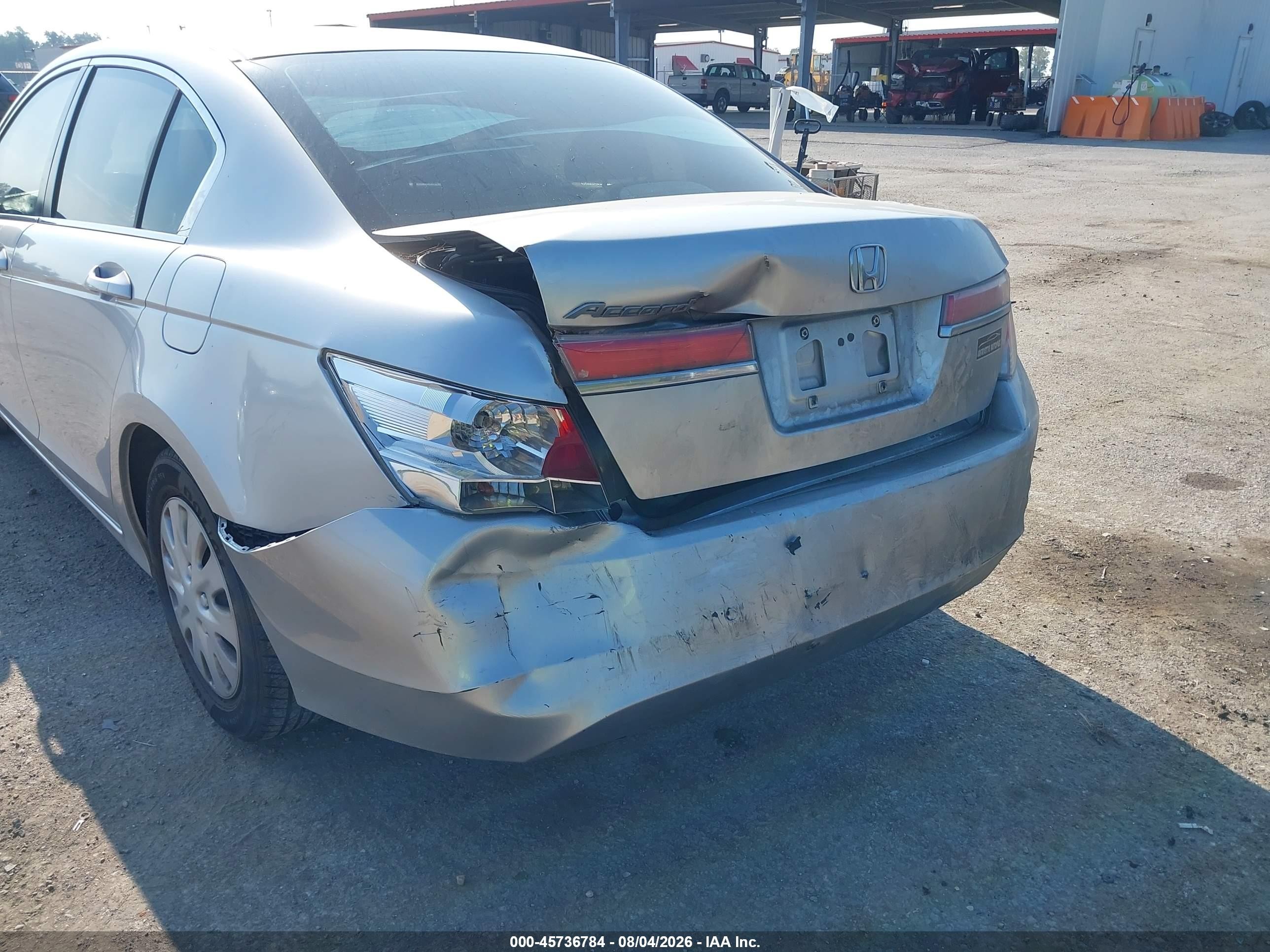 2011 Honda Accord 2.4 Lx Silver vin: 1HGCP2F33BA030646