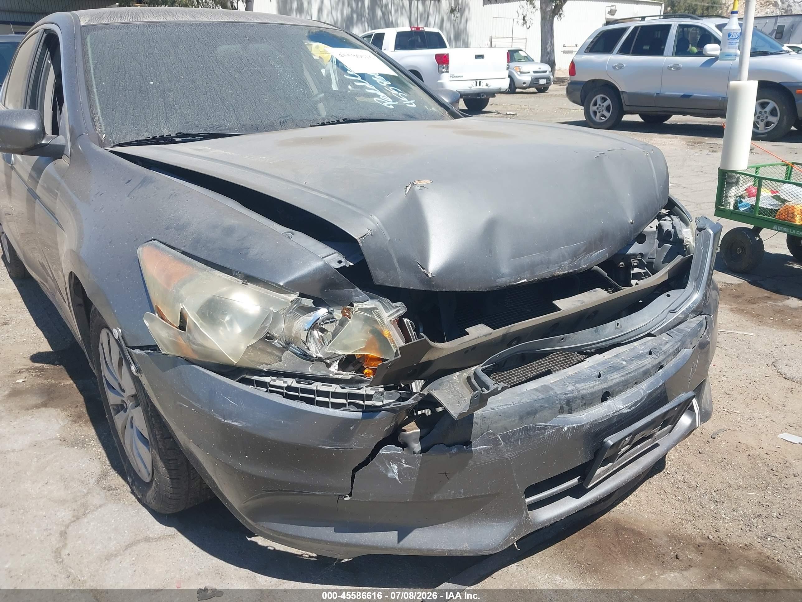 2011 Honda Accord 2.4 Lx Gray vin: 1HGCP2F33BA045261