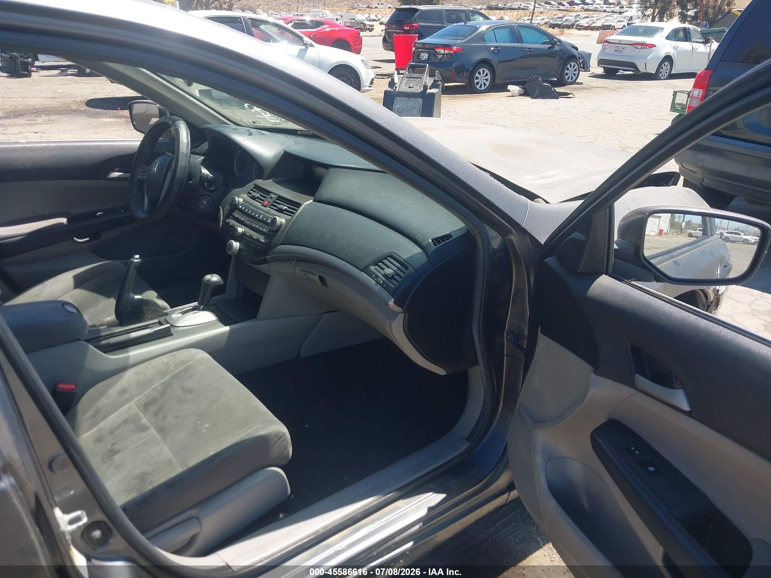 2011 Honda Accord 2.4 Lx Gray vin: 1HGCP2F33BA045261