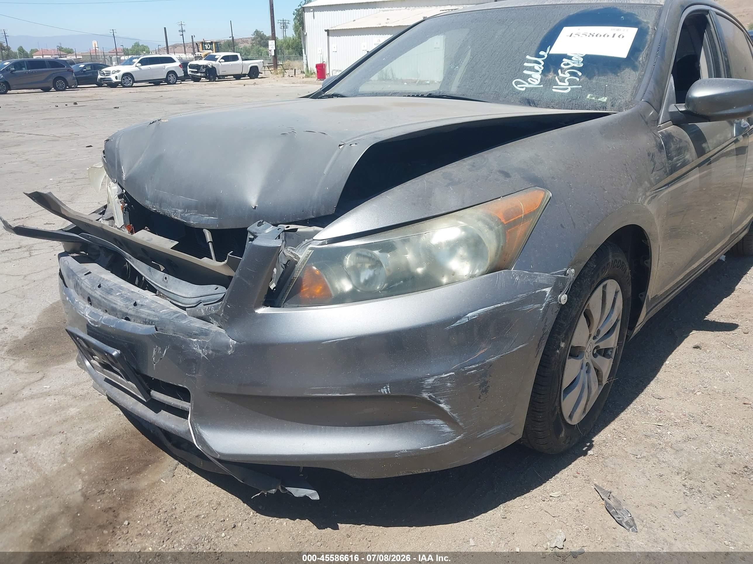 2011 Honda Accord 2.4 Lx Gray vin: 1HGCP2F33BA045261