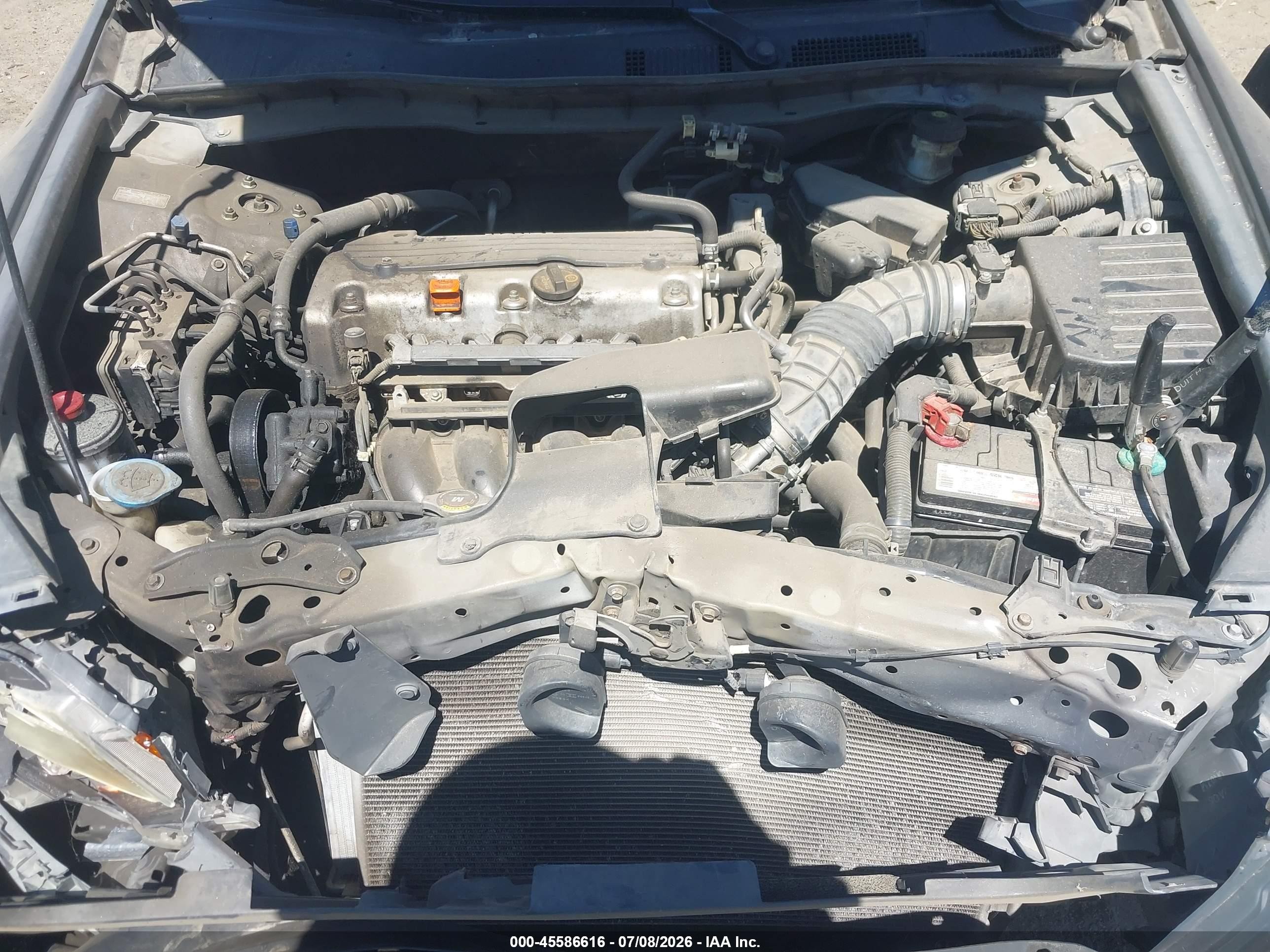 2011 Honda Accord 2.4 Lx Gray vin: 1HGCP2F33BA045261